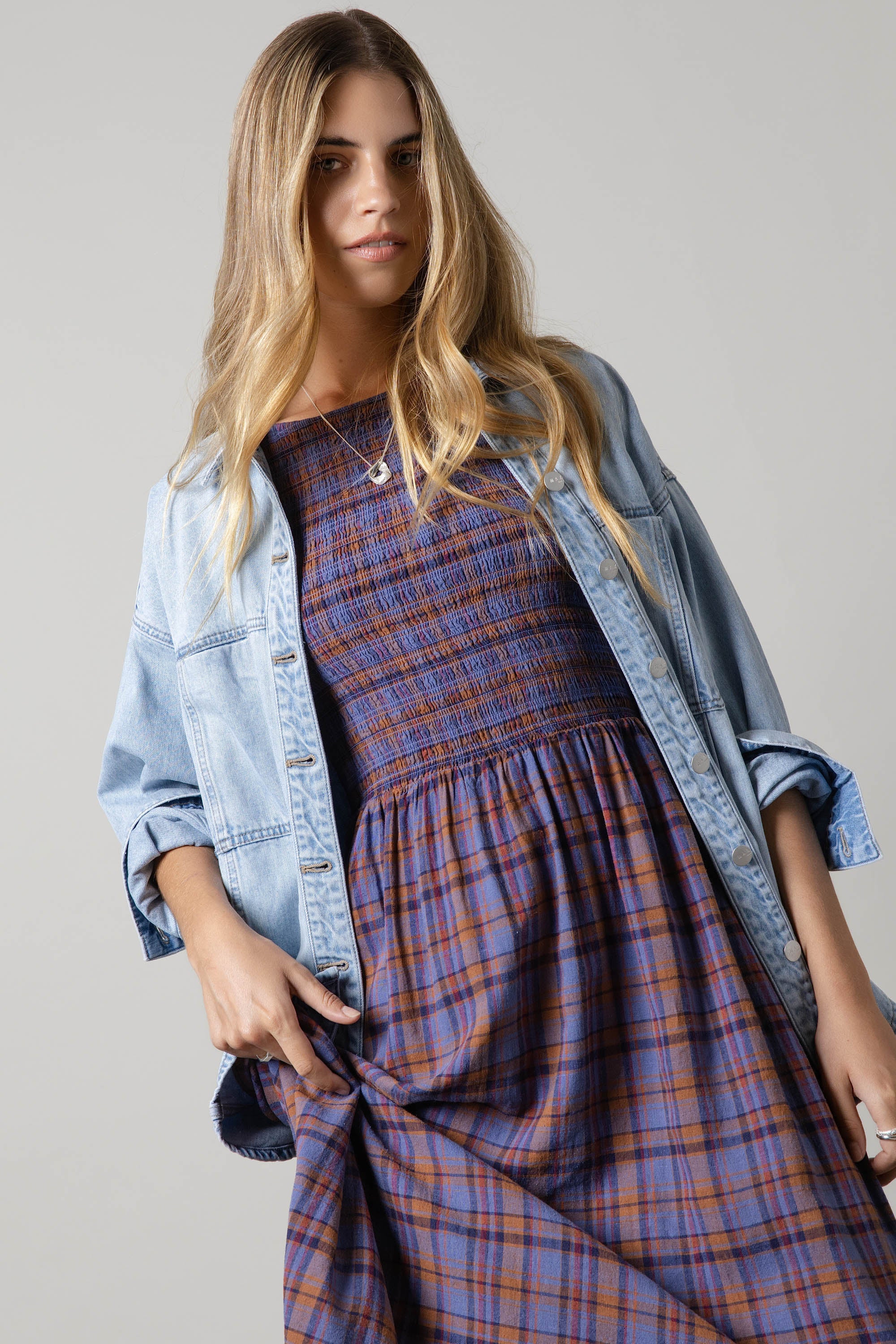 Abby Shirred Bodice Dress - Image 3