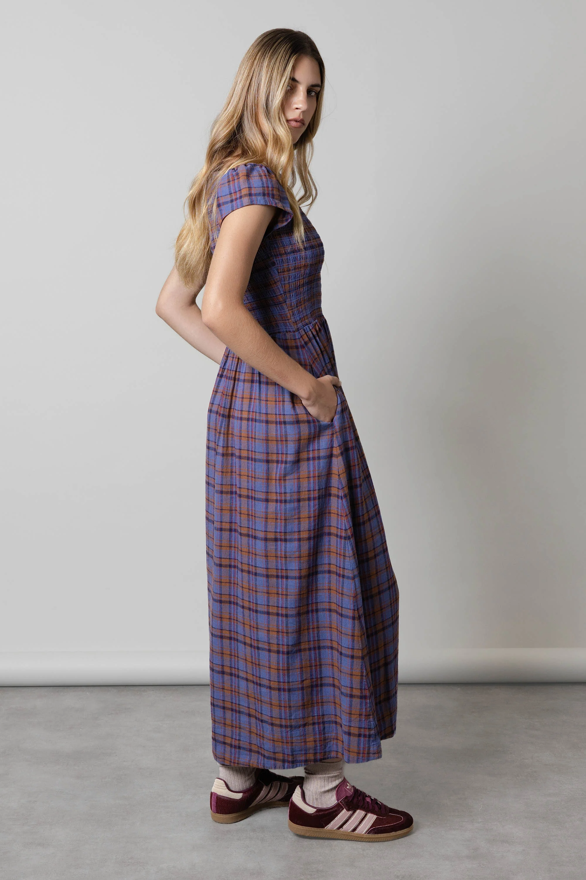 Abby Shirred Bodice Dress - Image 4