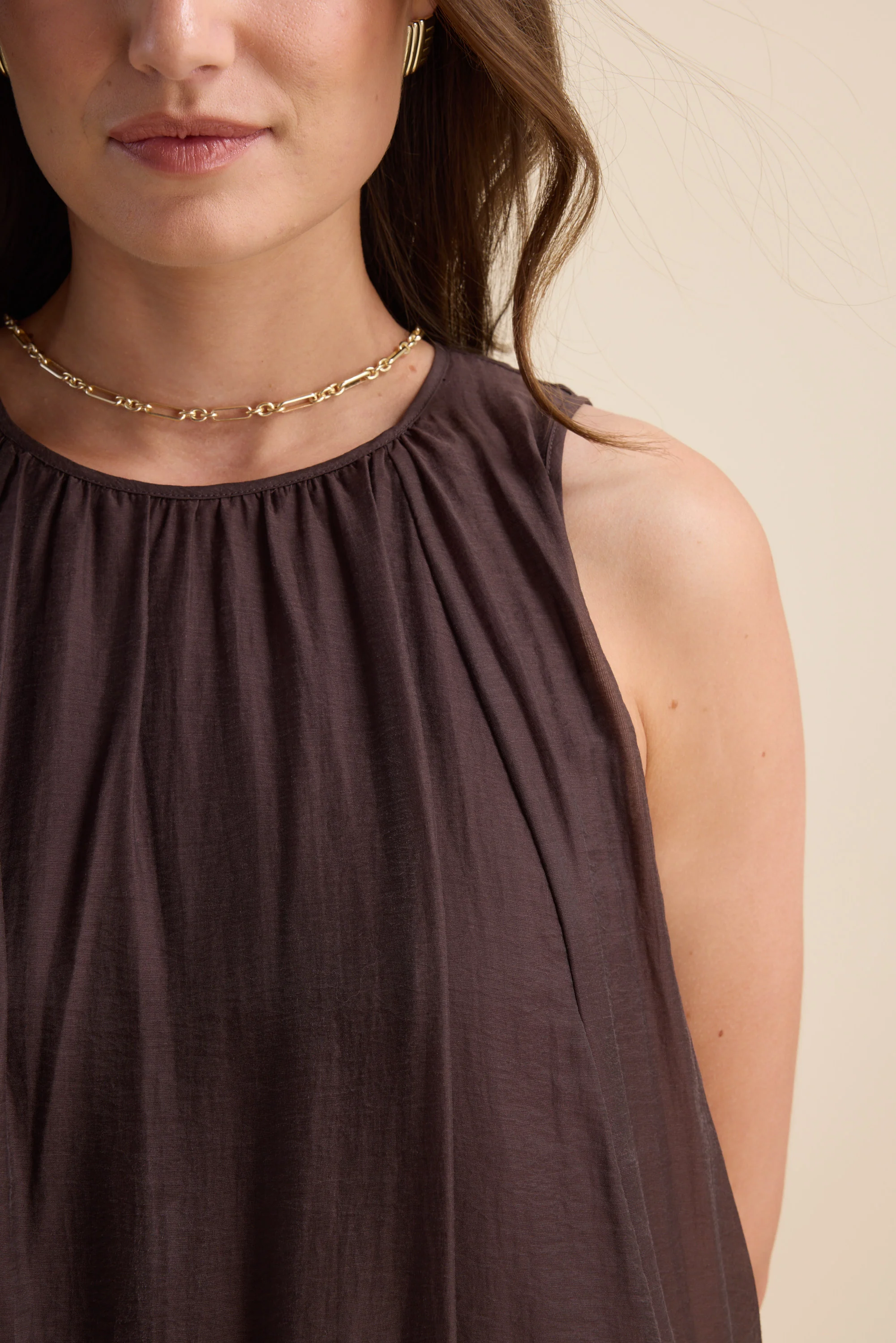 Alana Gather Detail Dress - Image 3