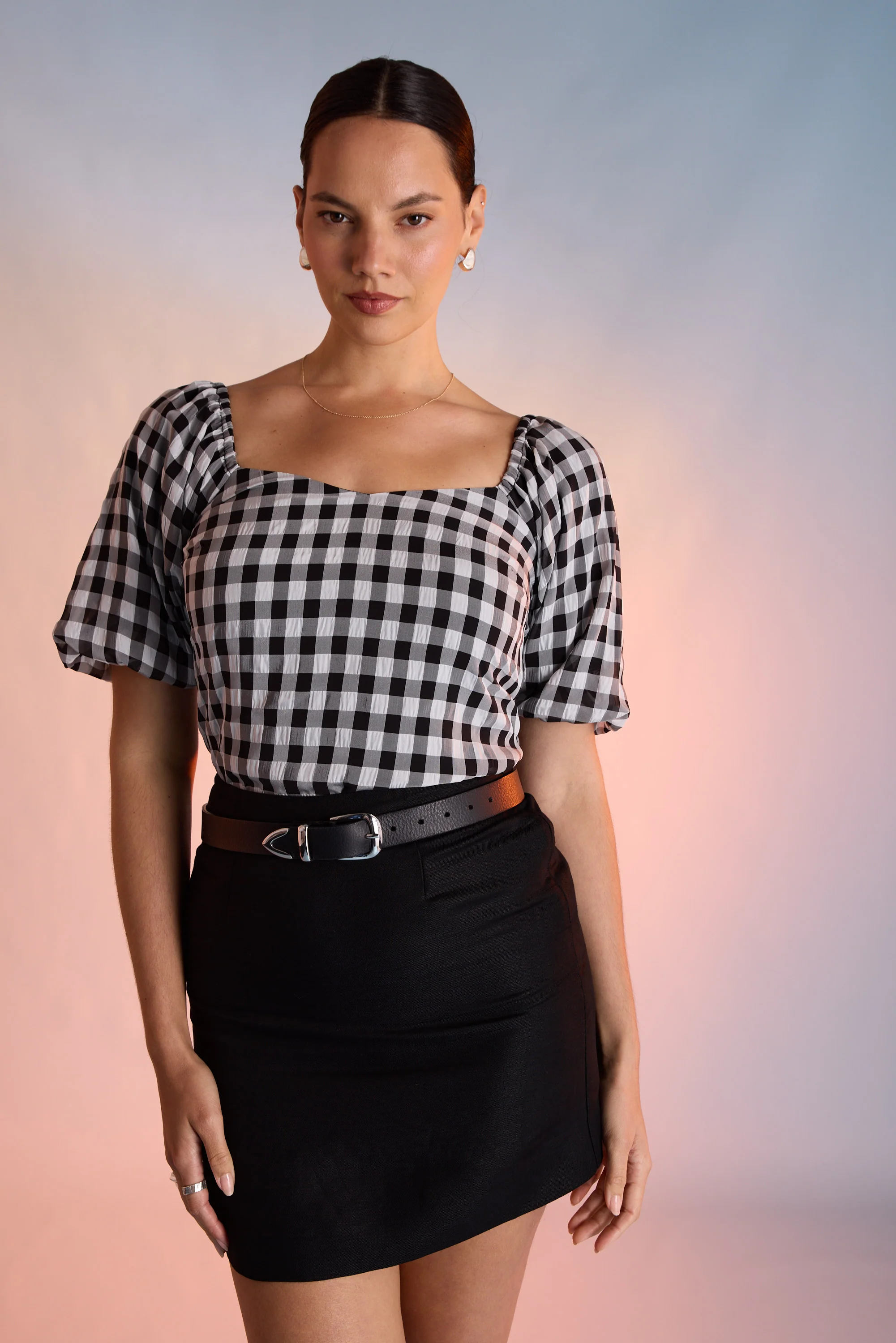 Anna Puff Sleeve Top - Image 4