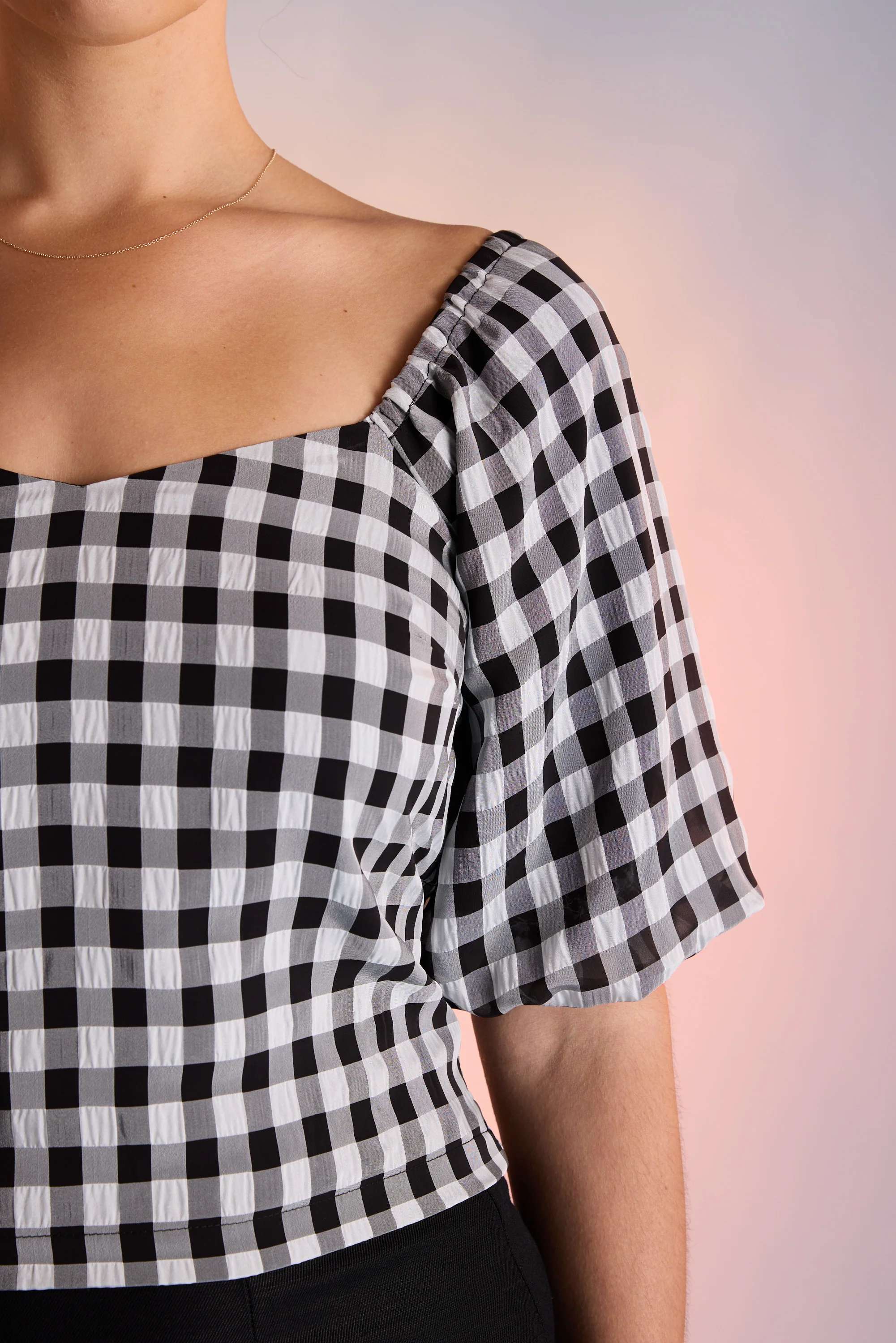 Anna Puff Sleeve Top - Image 5