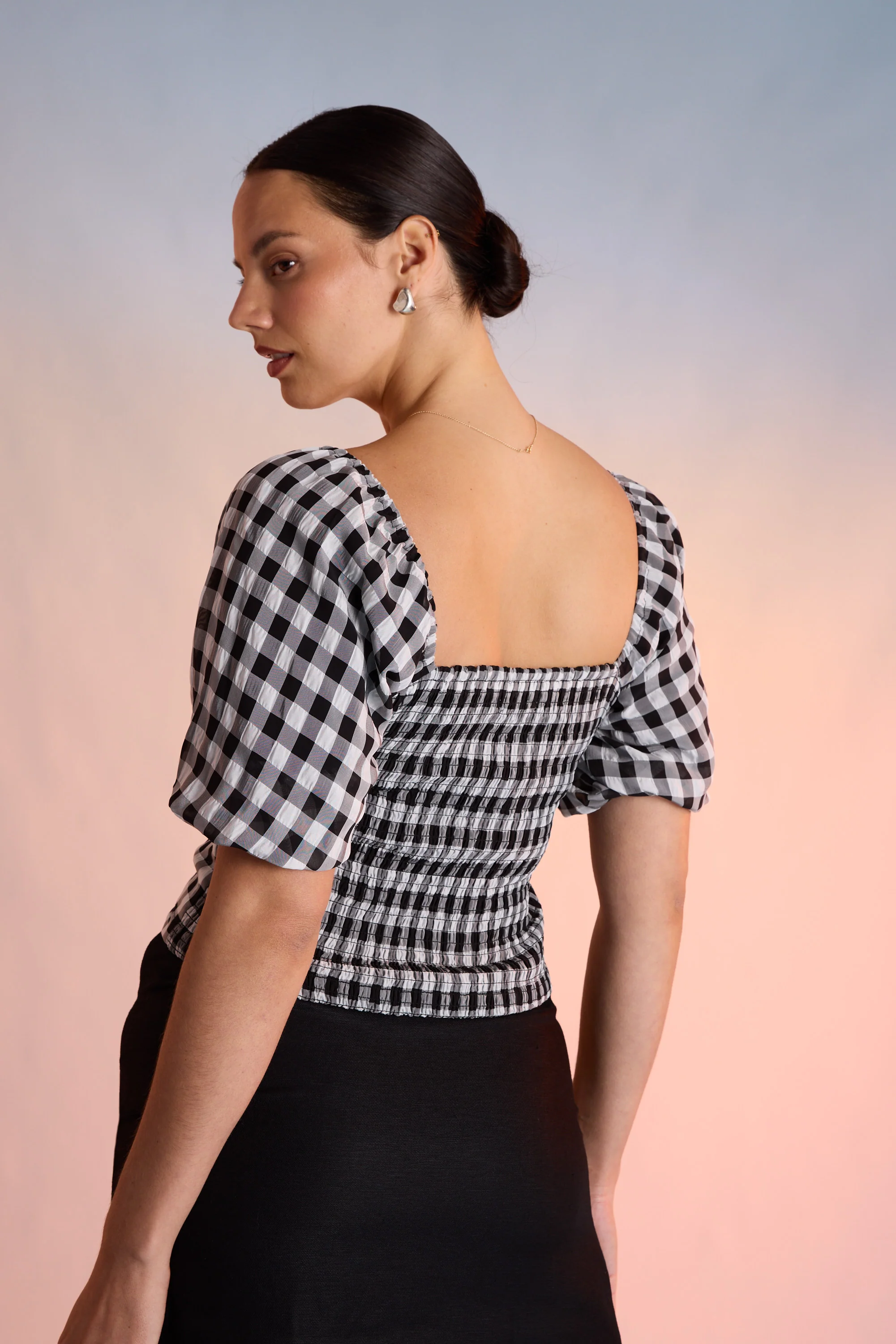 Anna Puff Sleeve Top - Image 6