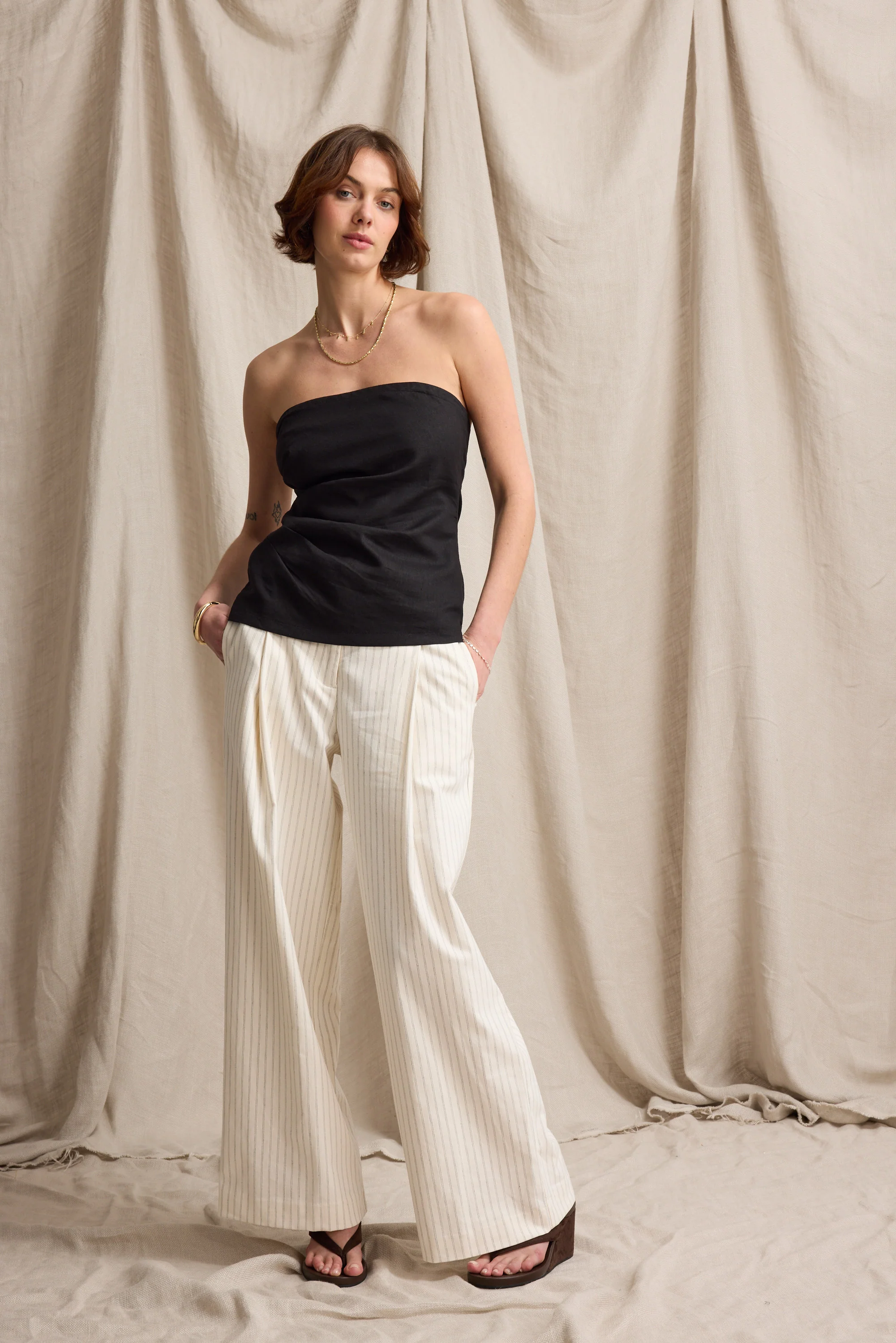 Annabelle Linen Bodice - Image 4