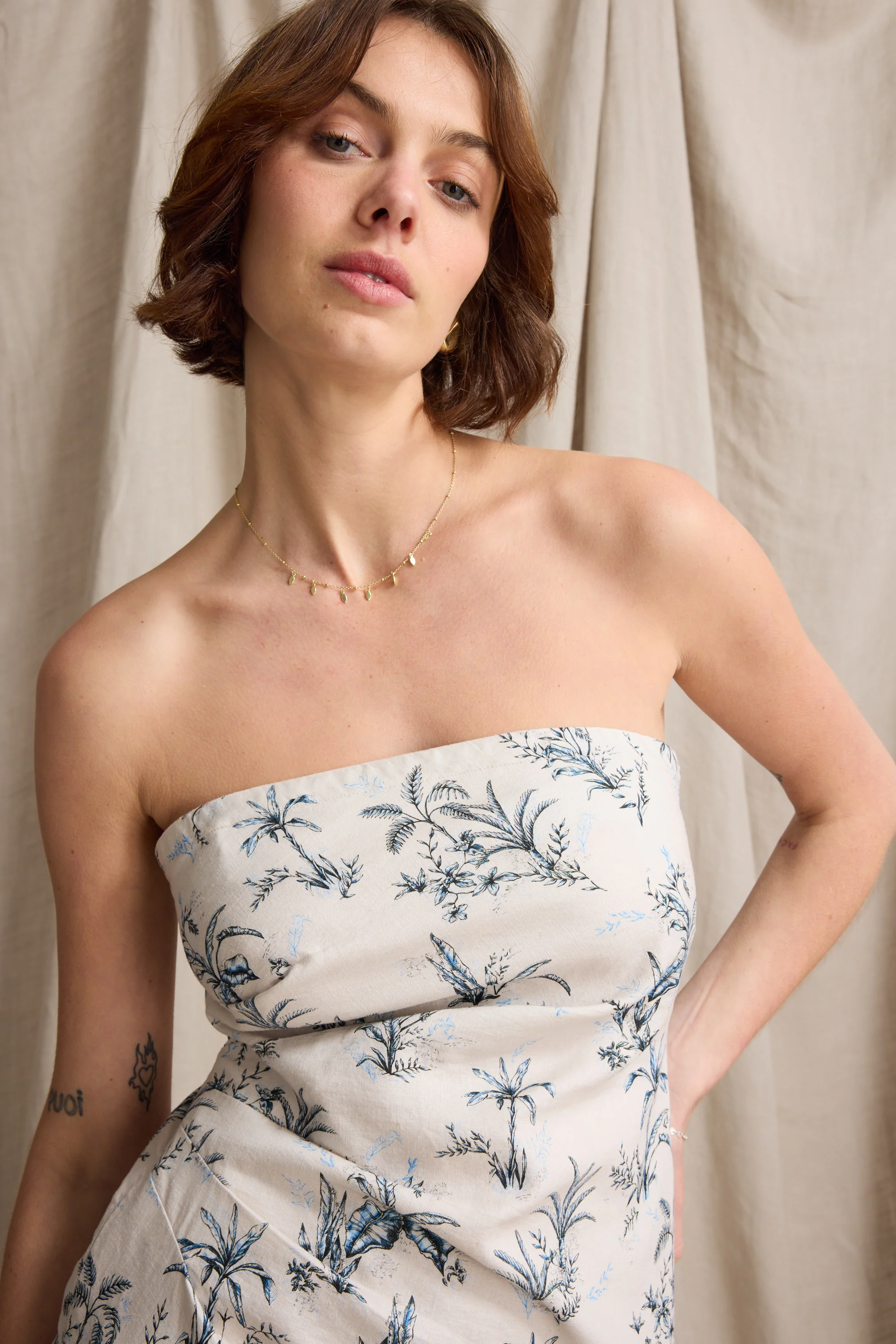 Annabelle Linen Bodice - Image 6
