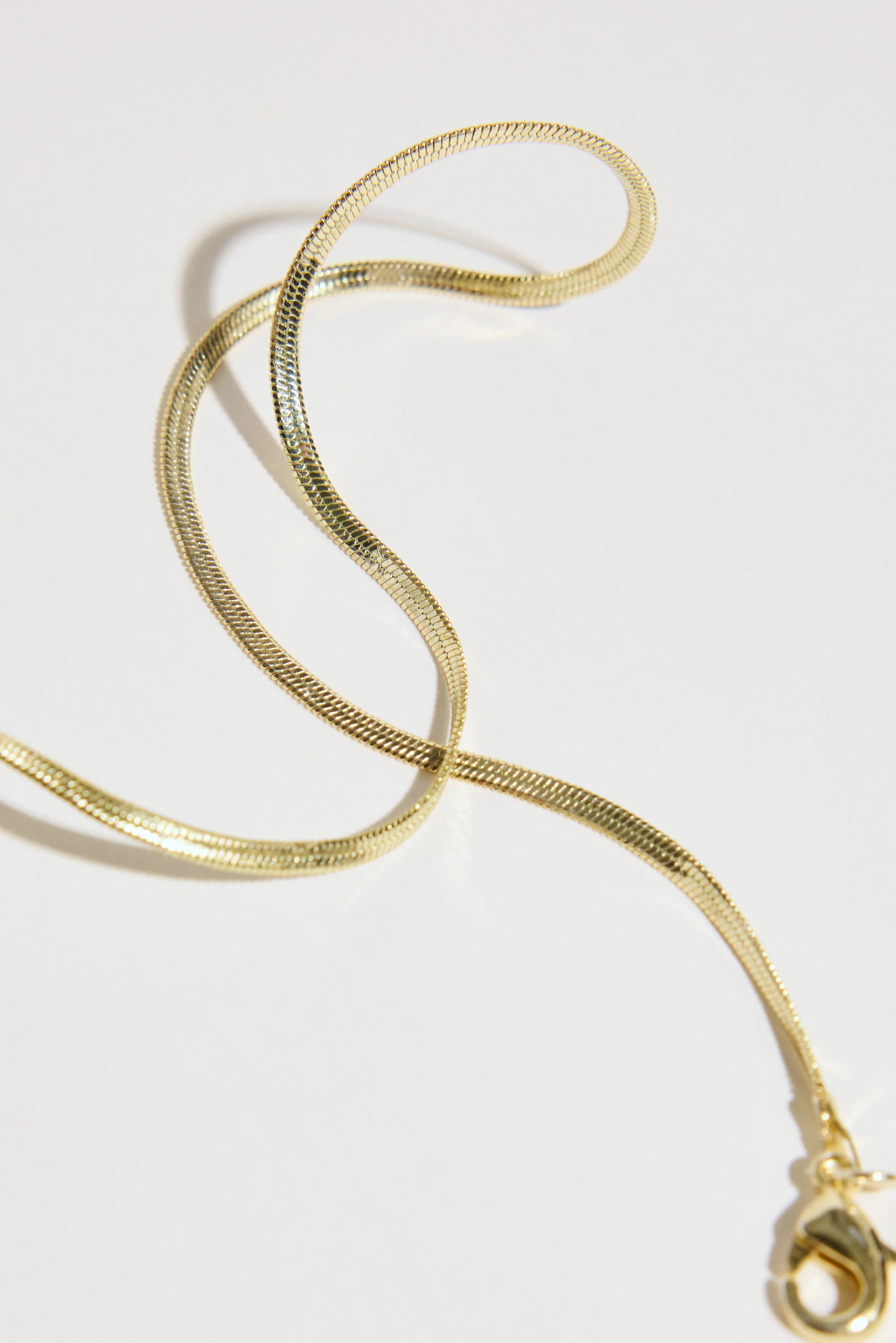 Atelier 19 Flat Snake Chain Necklace - Image 3