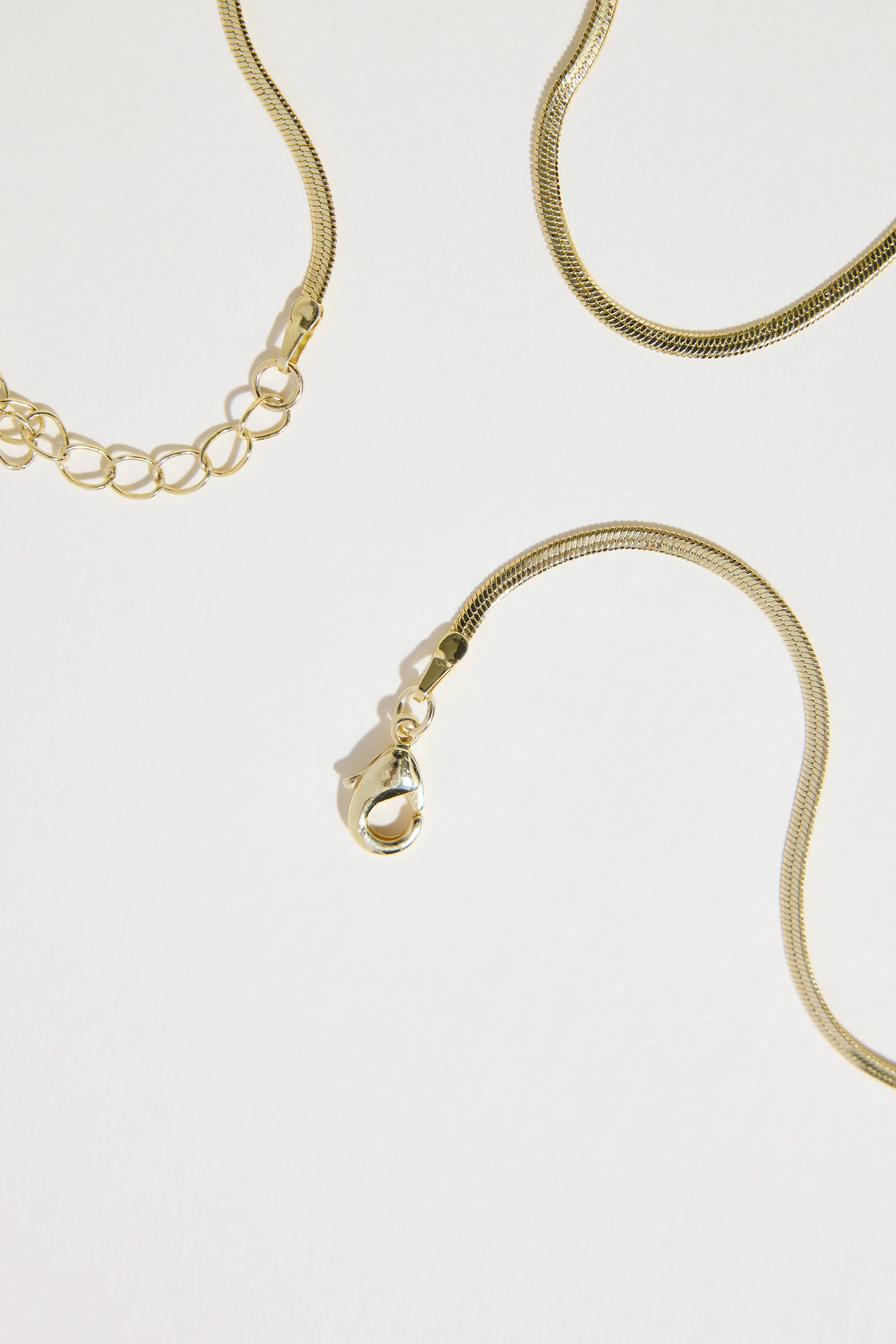 Atelier 19 Flat Snake Chain Necklace - Image 4