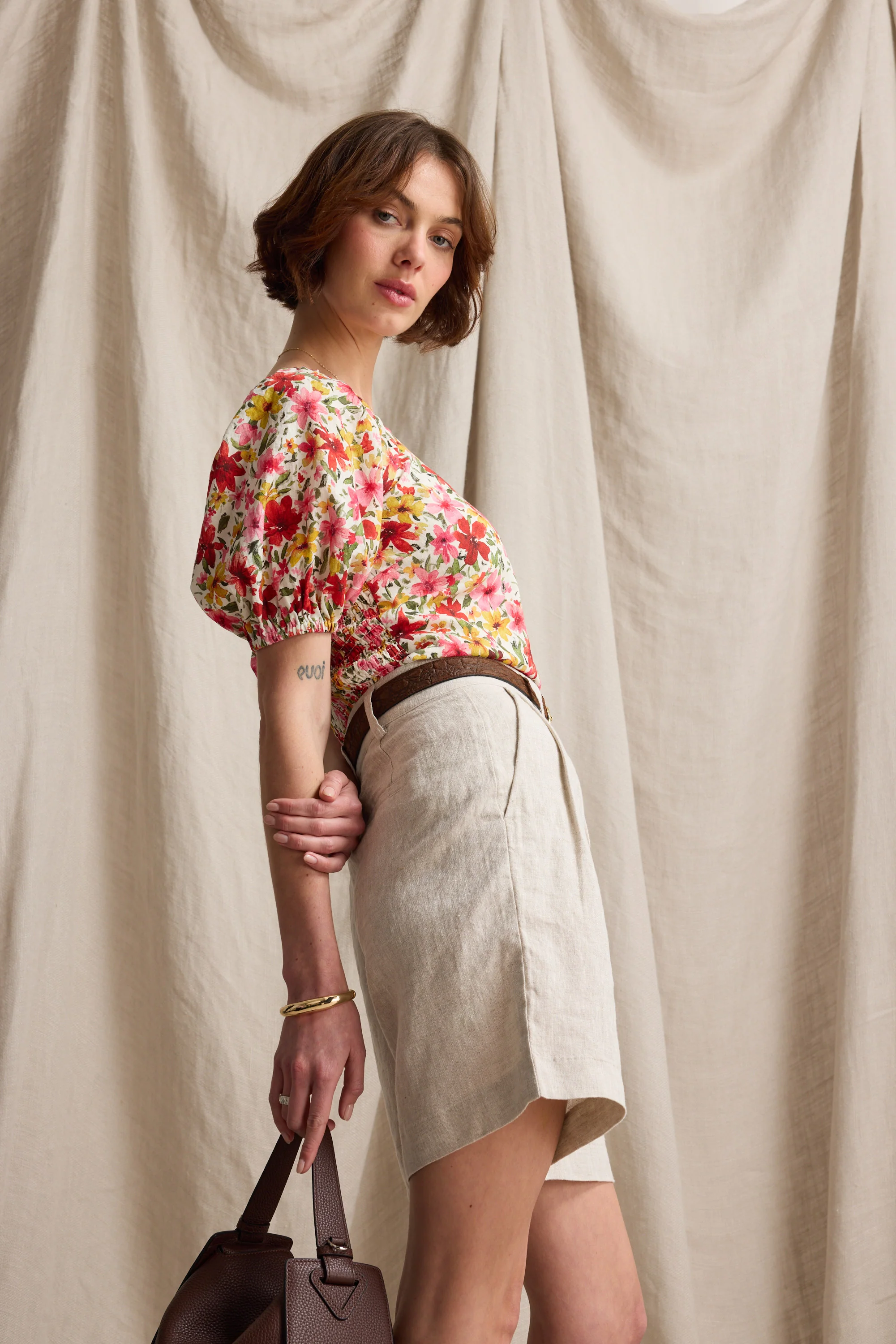 Audrey Puff Sleeve Top - Image 5