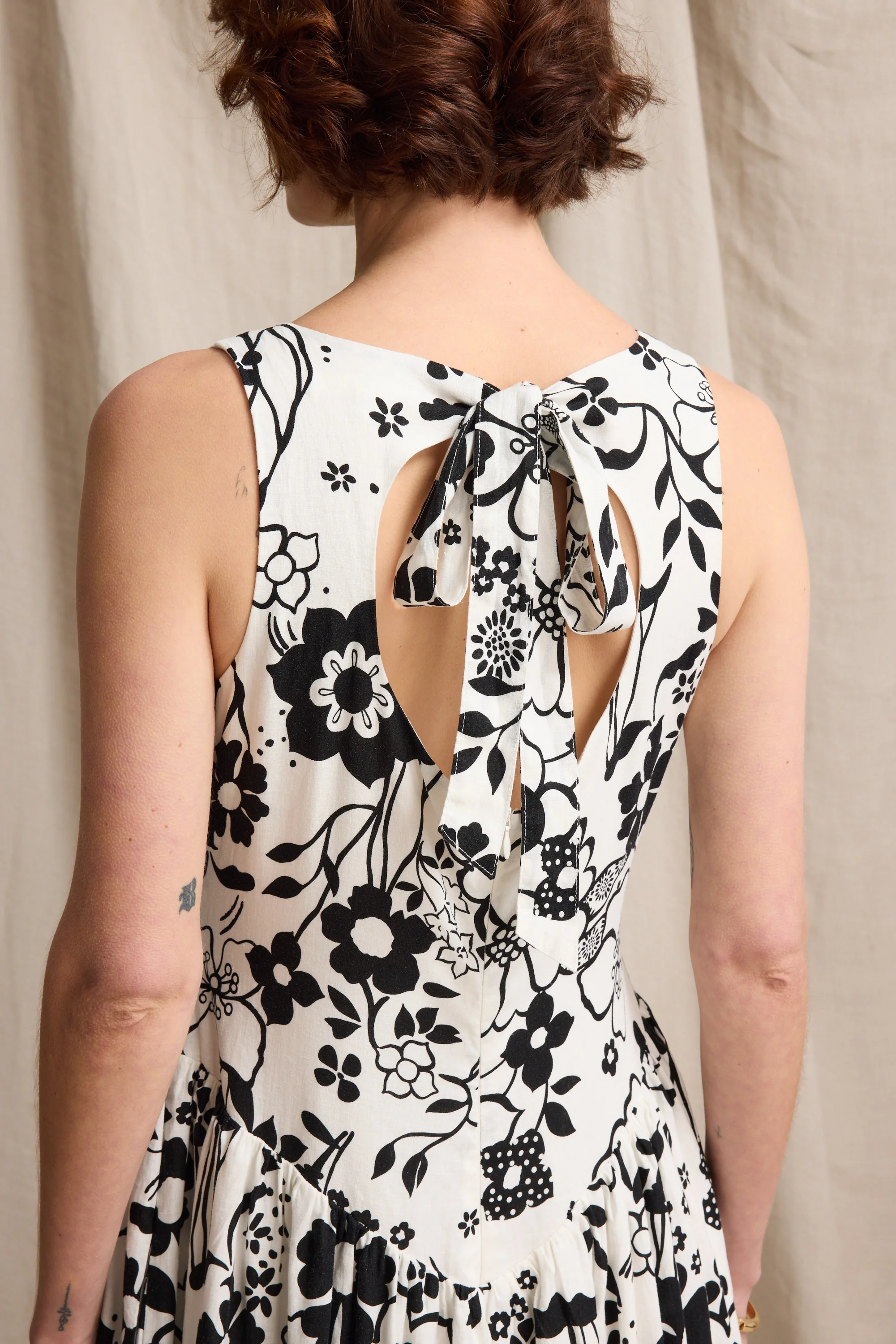 Bella Waist Detail Dress - Image 8