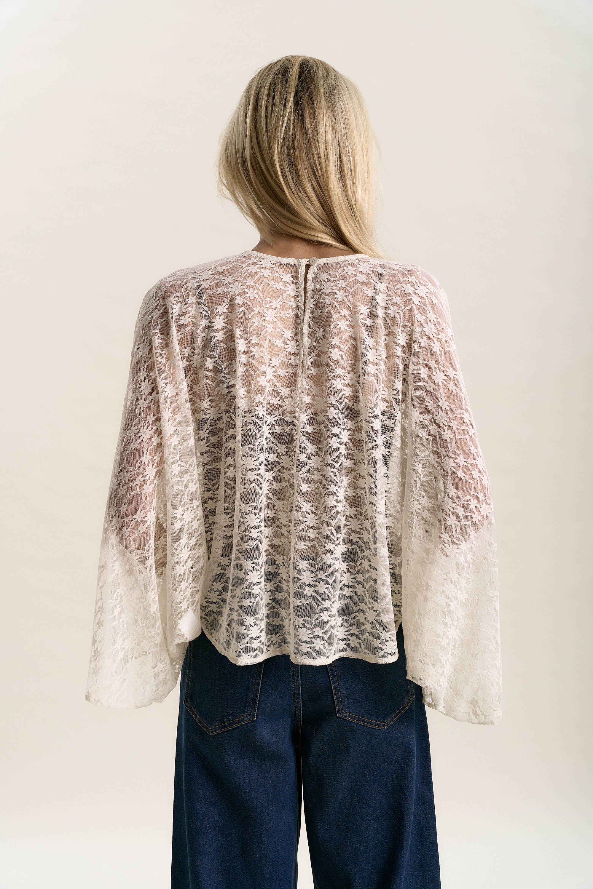 Bianca Lace Detail Top - Image 4