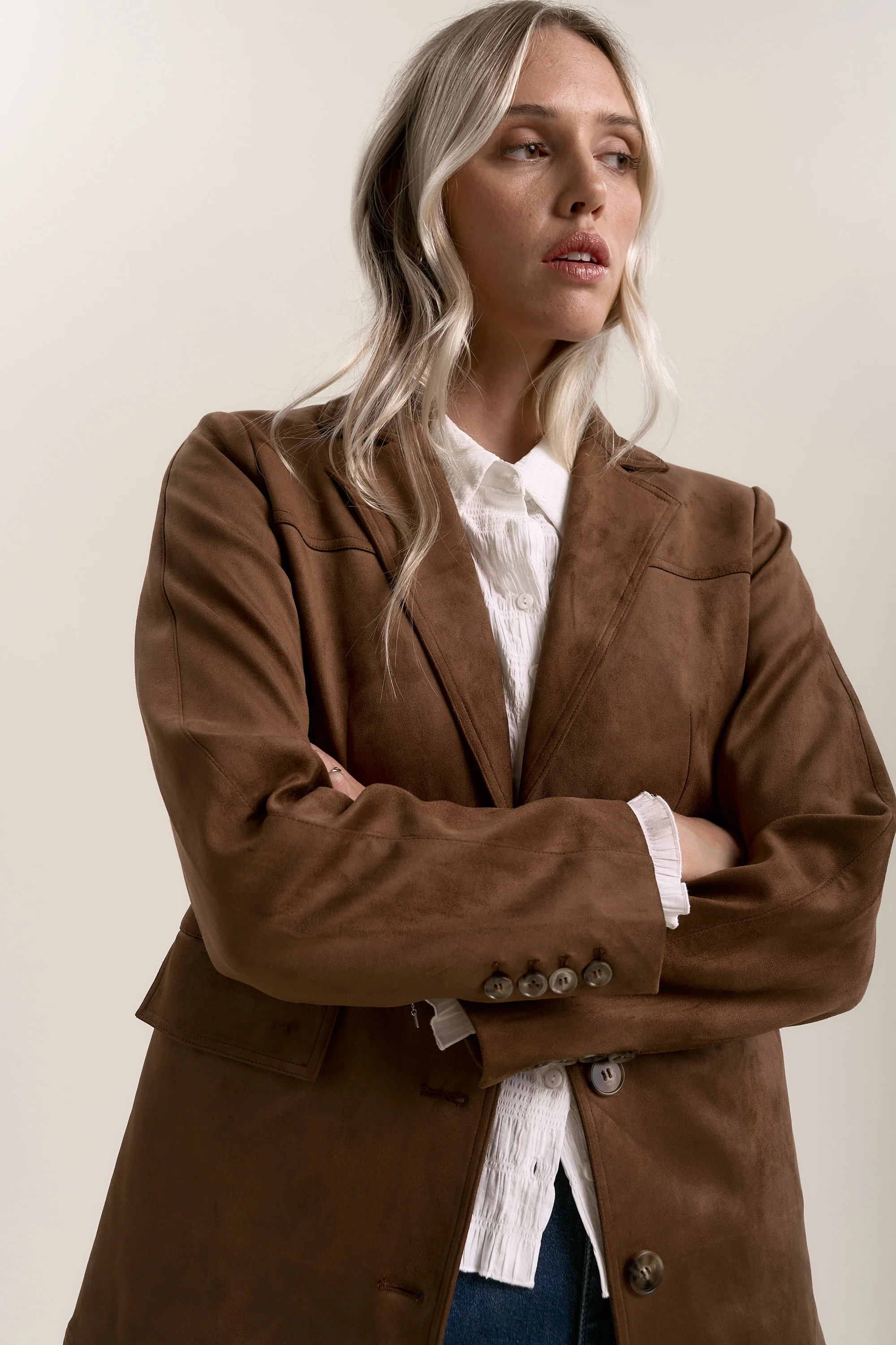 Bianca Suedette Jacket - Image 4