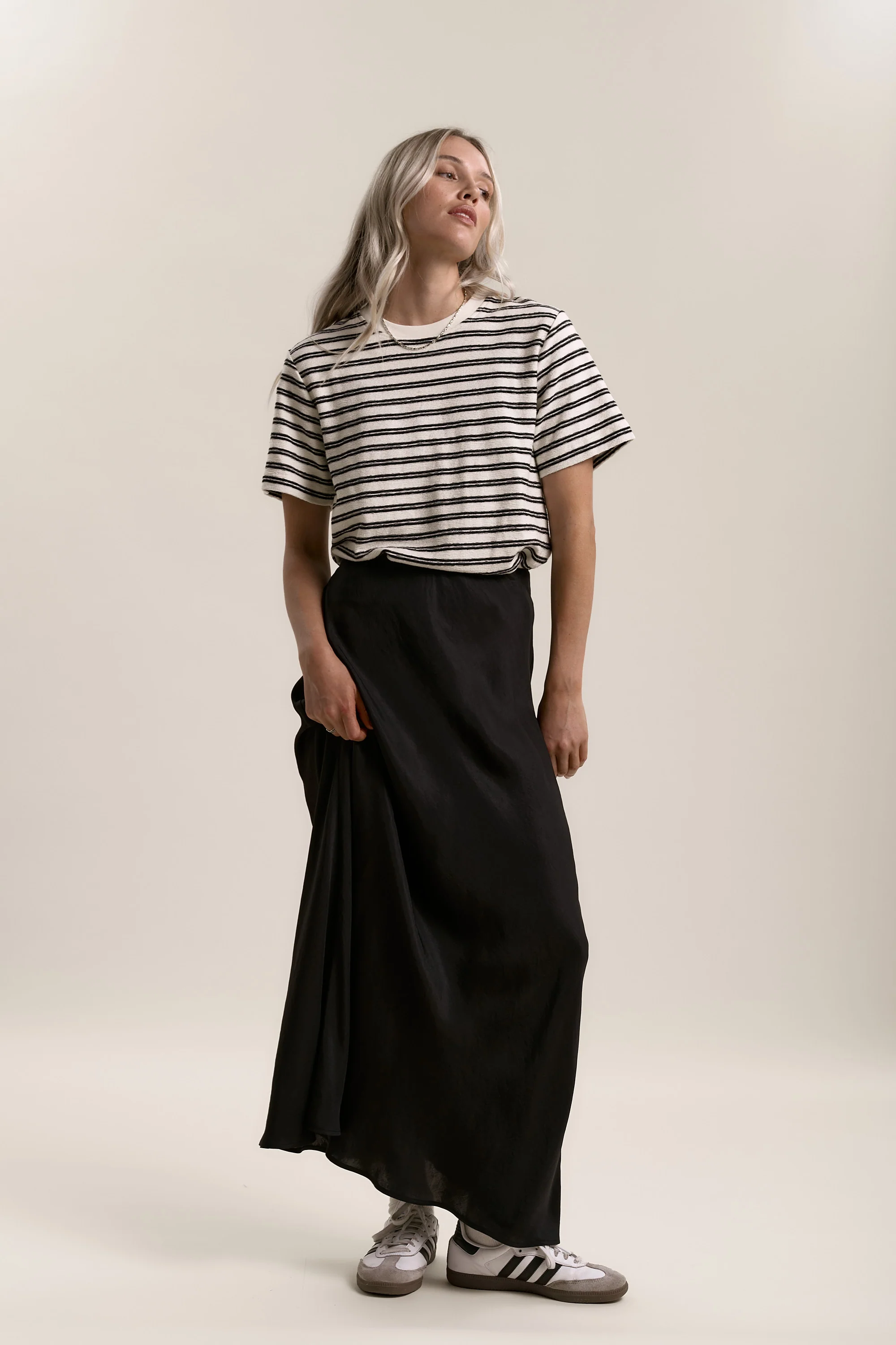 Bias Cut Flared Skirt - Image 5