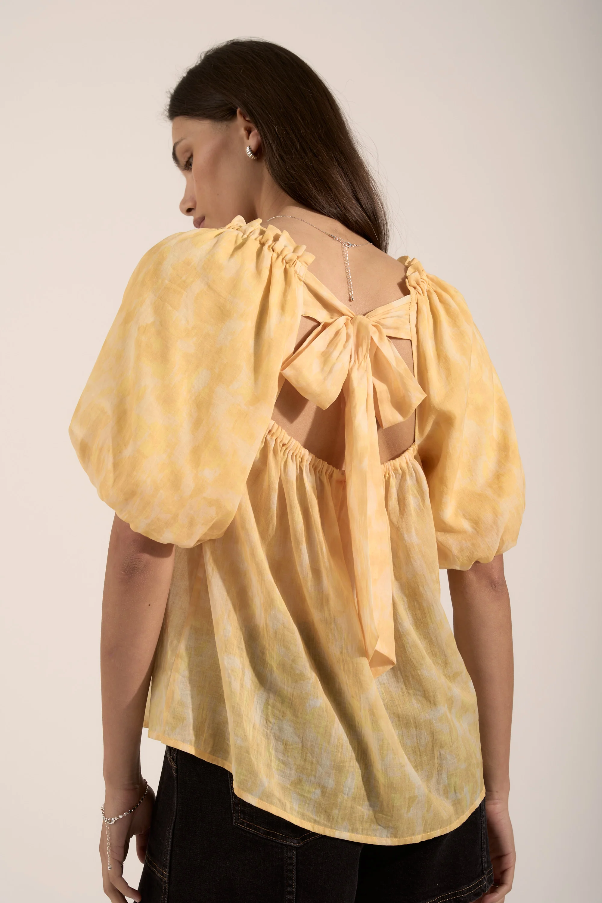 Britney Puff Sleeve Blouse - Image 5