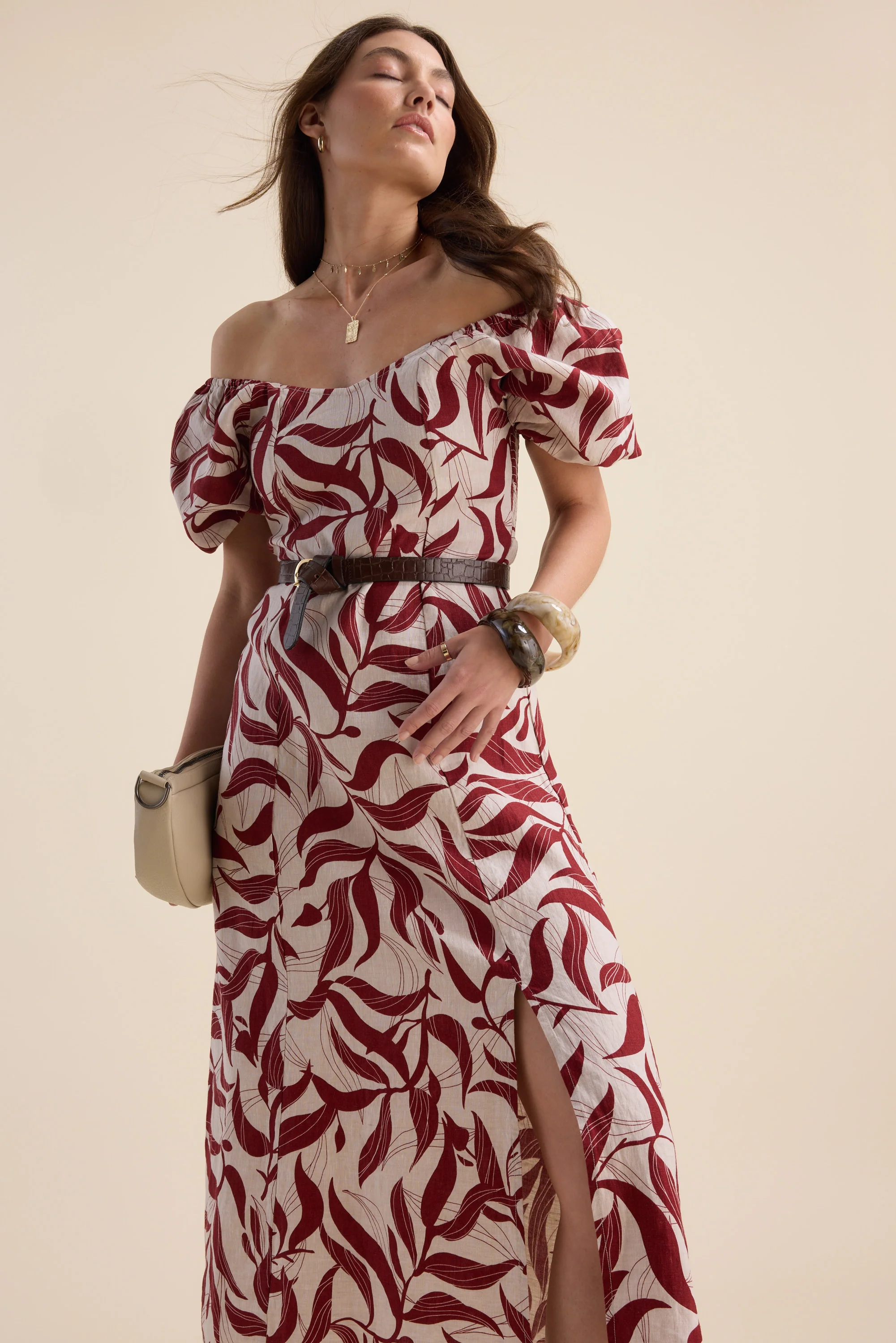 Camille Puff Sleeve Dress