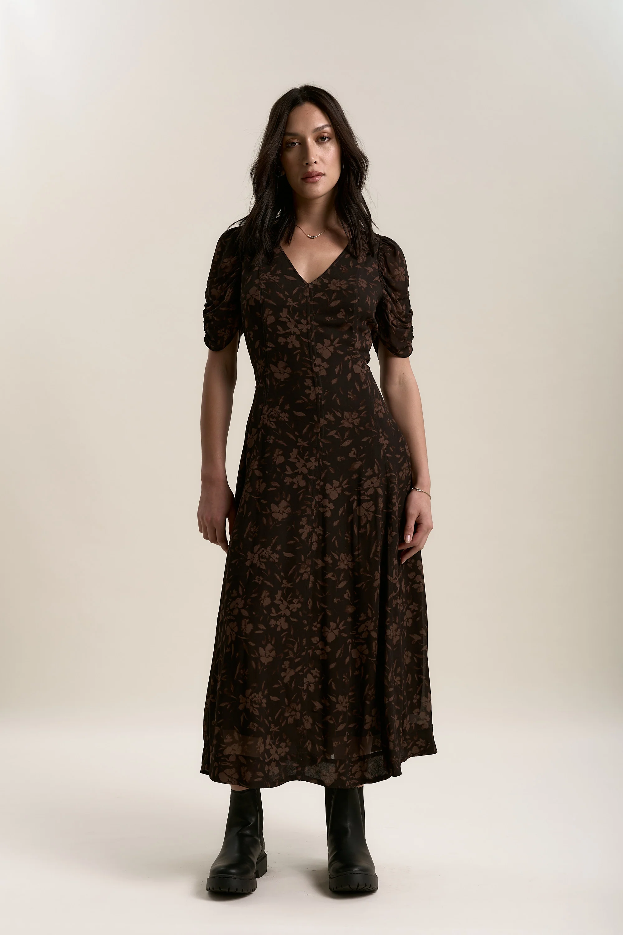 Cari Panel Detail Dress - Image 3