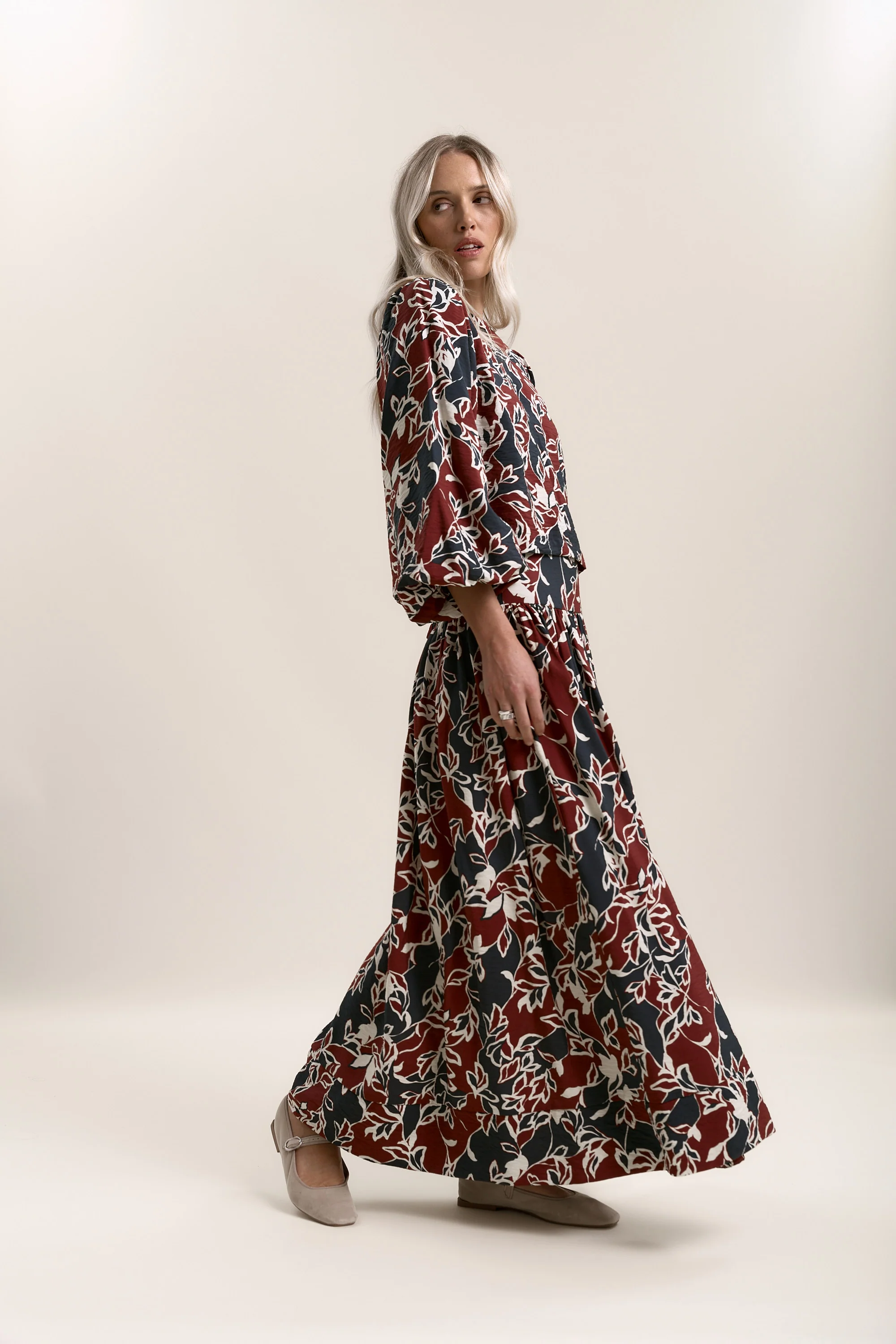 Carrie Tiered Skirt - Image 6