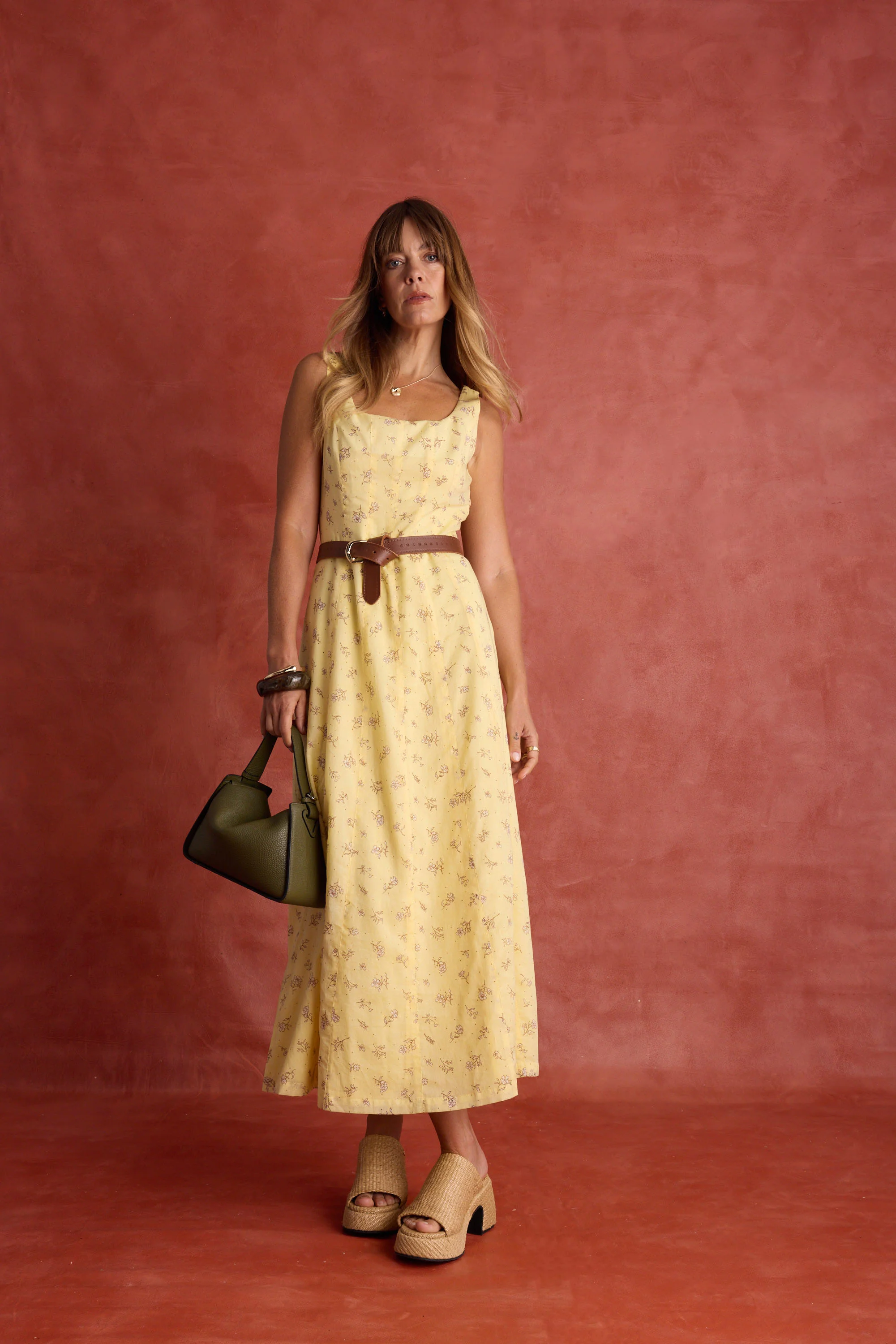 Cece Panelled Midi Dress - Image 8