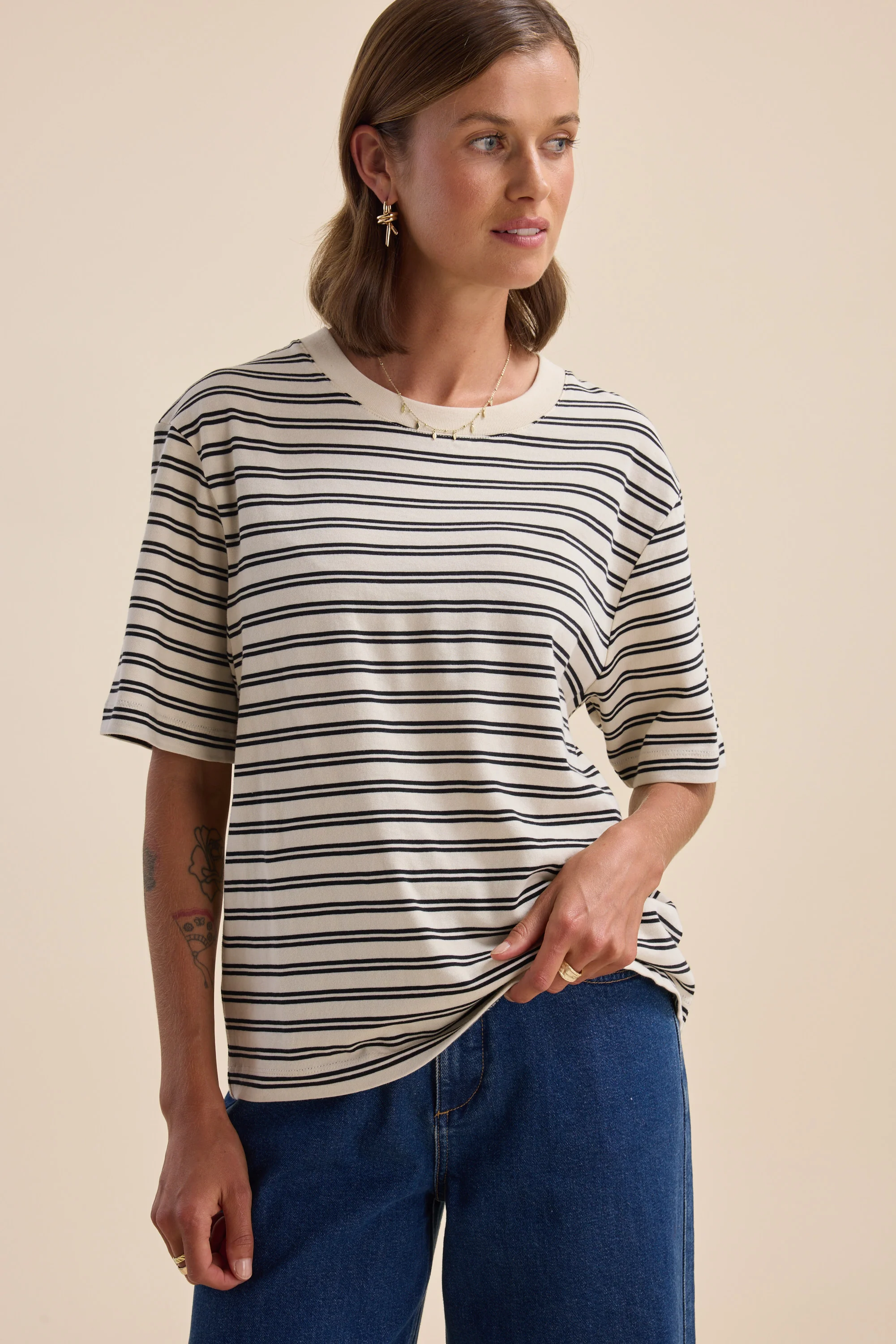 Charmaine Organic/Pima Cotton Tee - Image 2