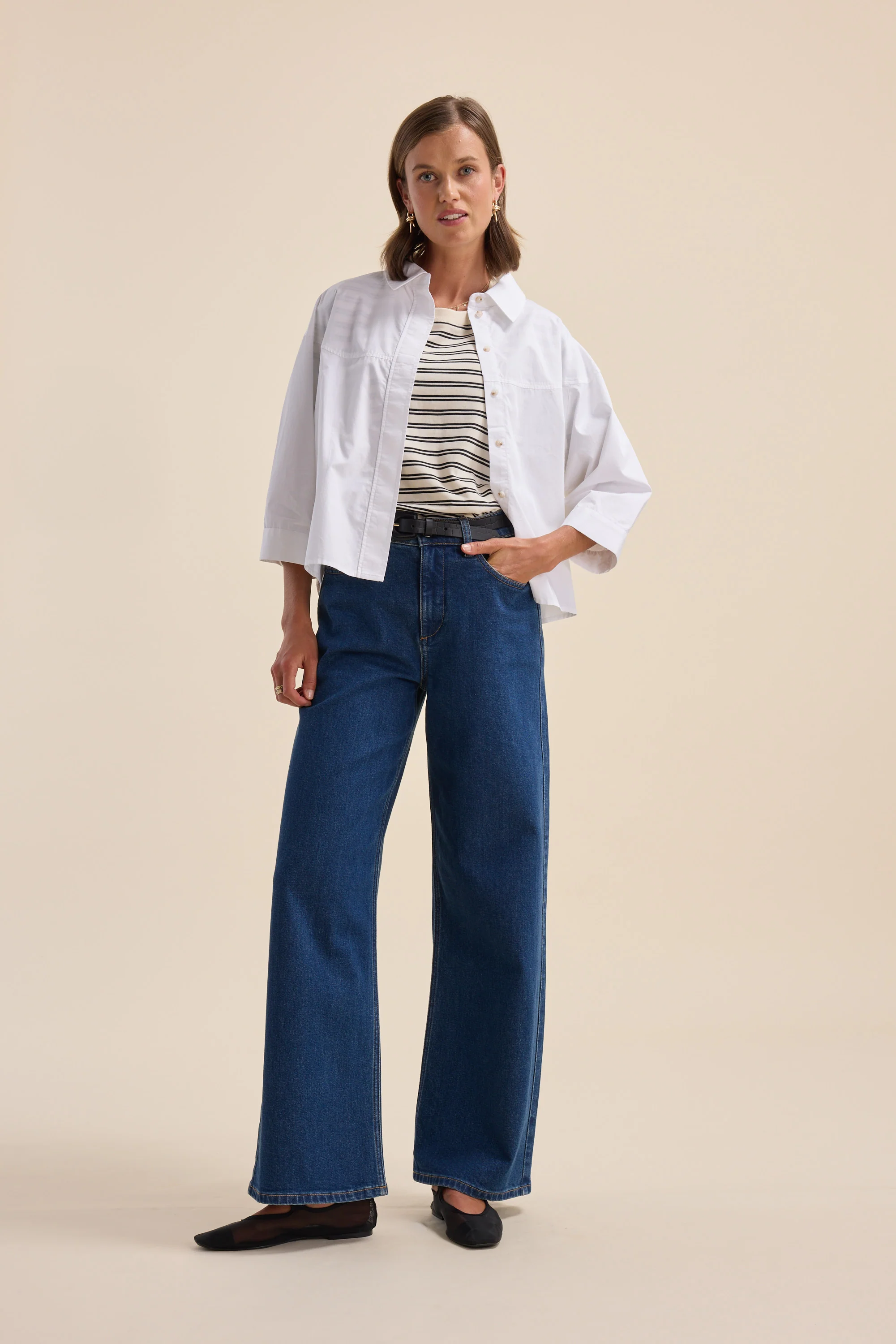 Charmaine Organic/Pima Cotton Tee - Image 3