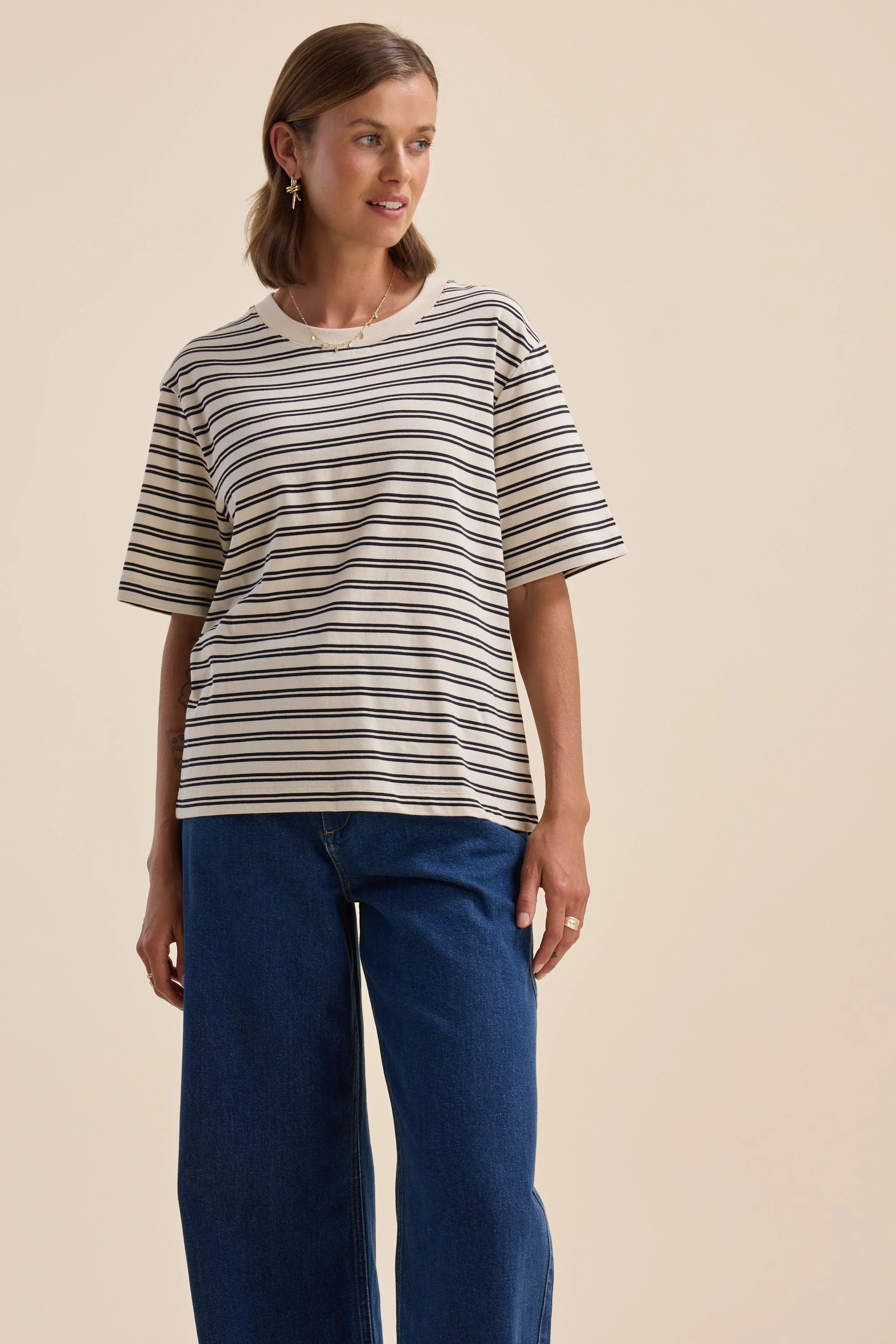 Charmaine Organic/Pima Cotton Tee - Image 4