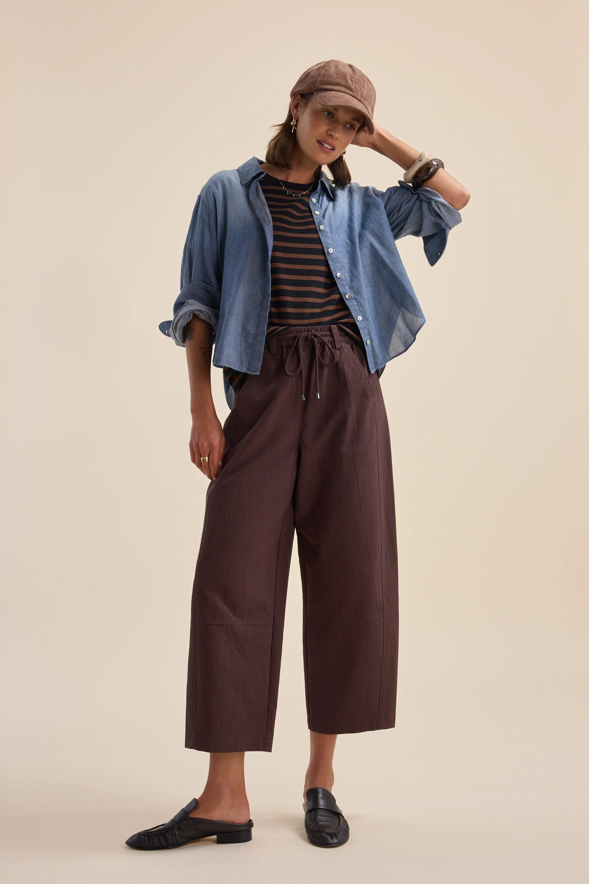 Charmaine Organic/Pima Cotton Tee - Image 3