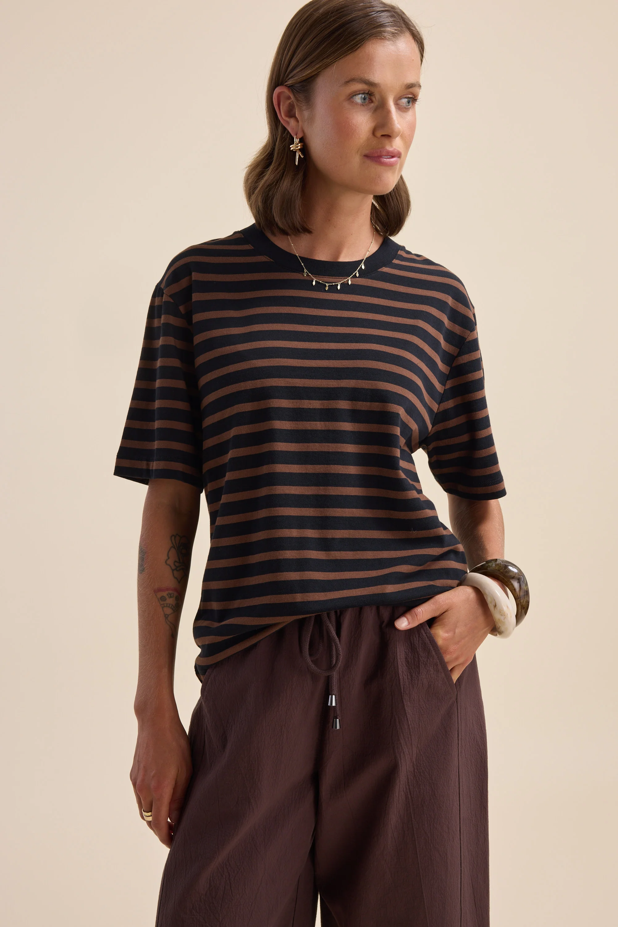 Charmaine Organic/Pima Cotton Tee - Image 4