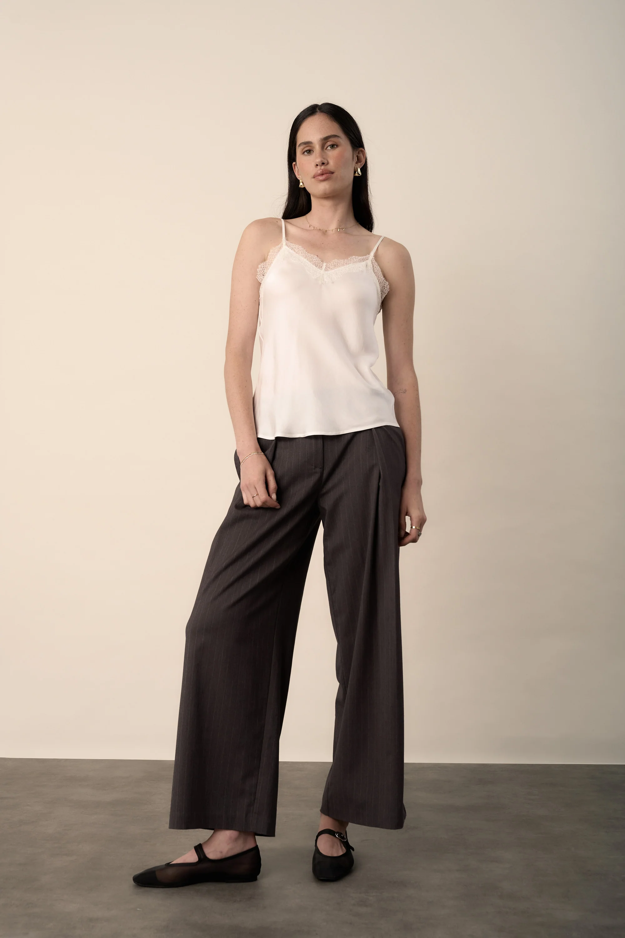 Chloe Lace Detail Tank - Image 3
