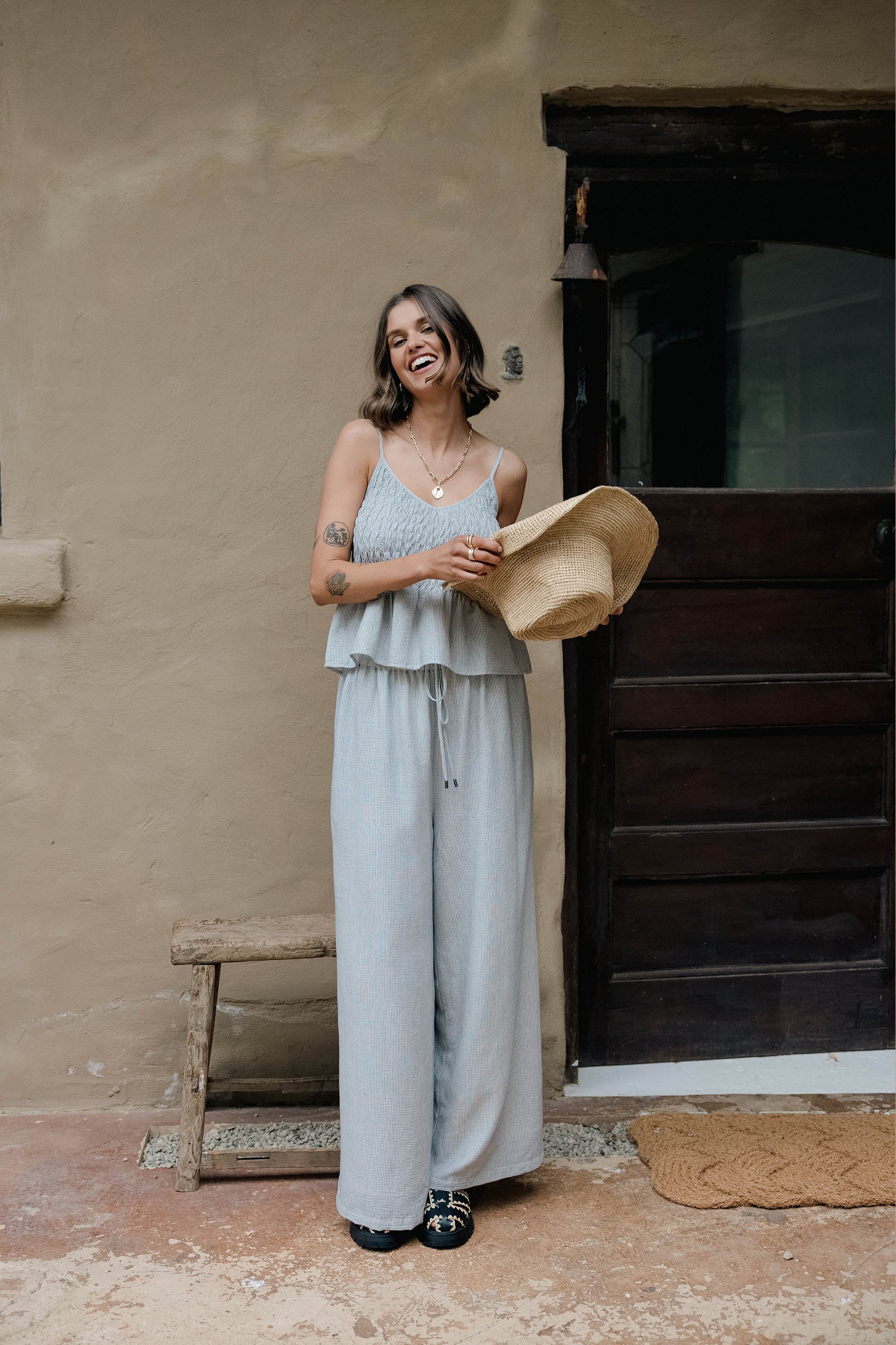 Clara Wide Leg Pant