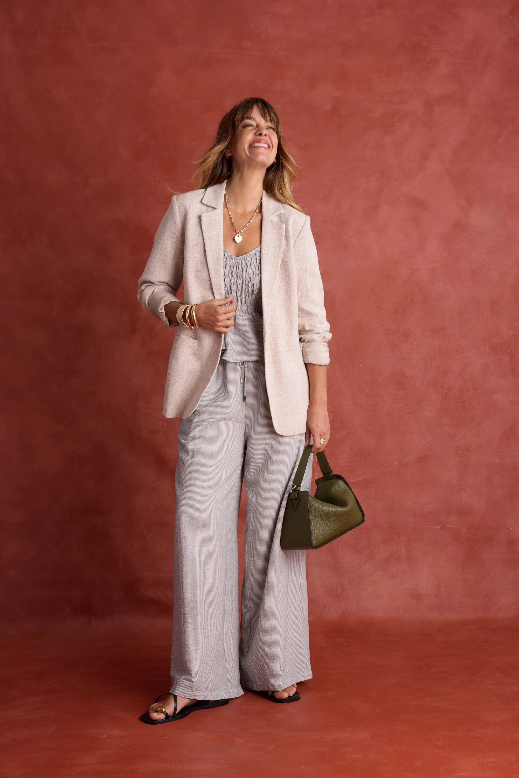 Clara Wide Leg Pant - Image 4