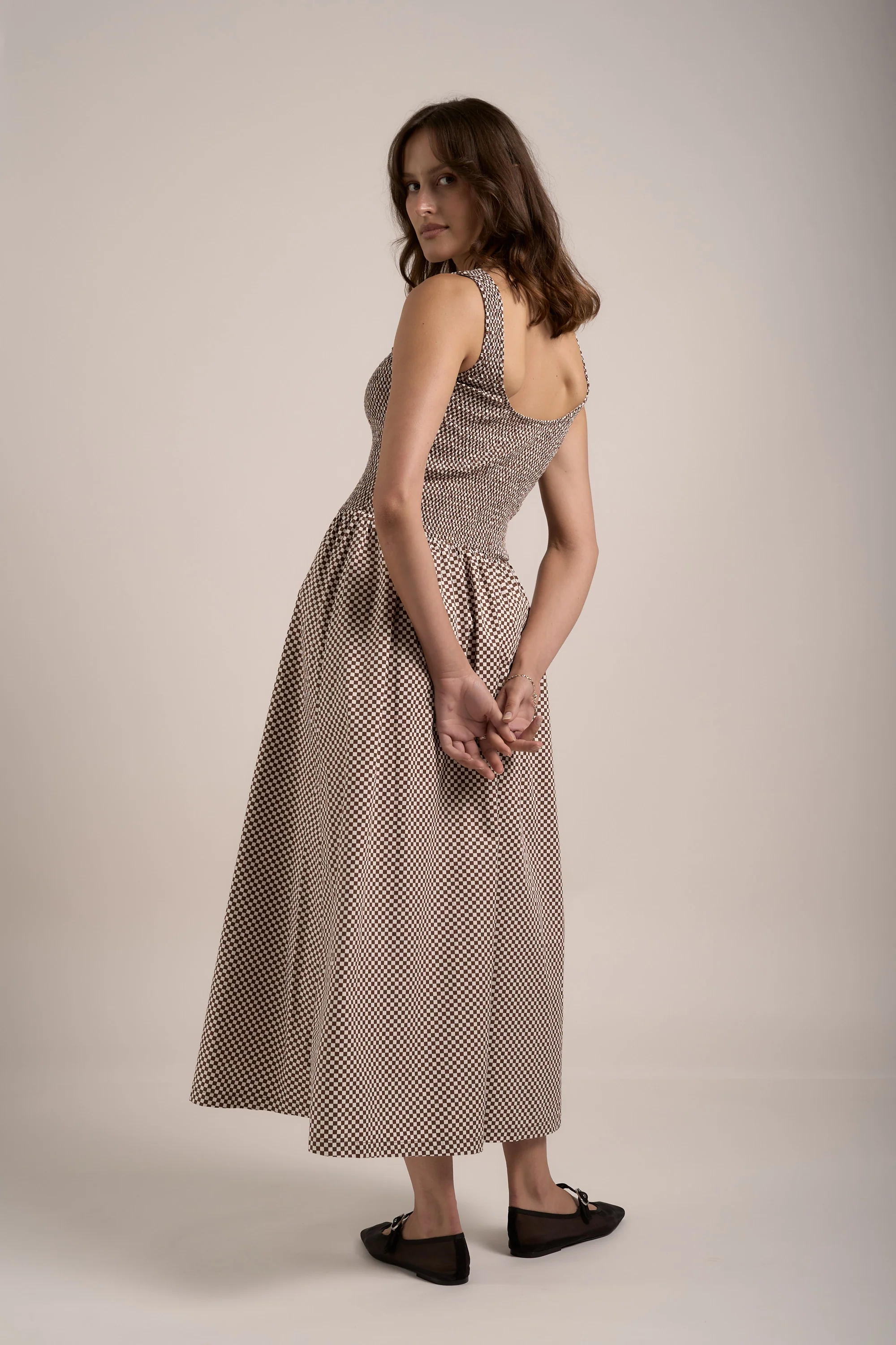 Coco Shirred Dress - Image 5