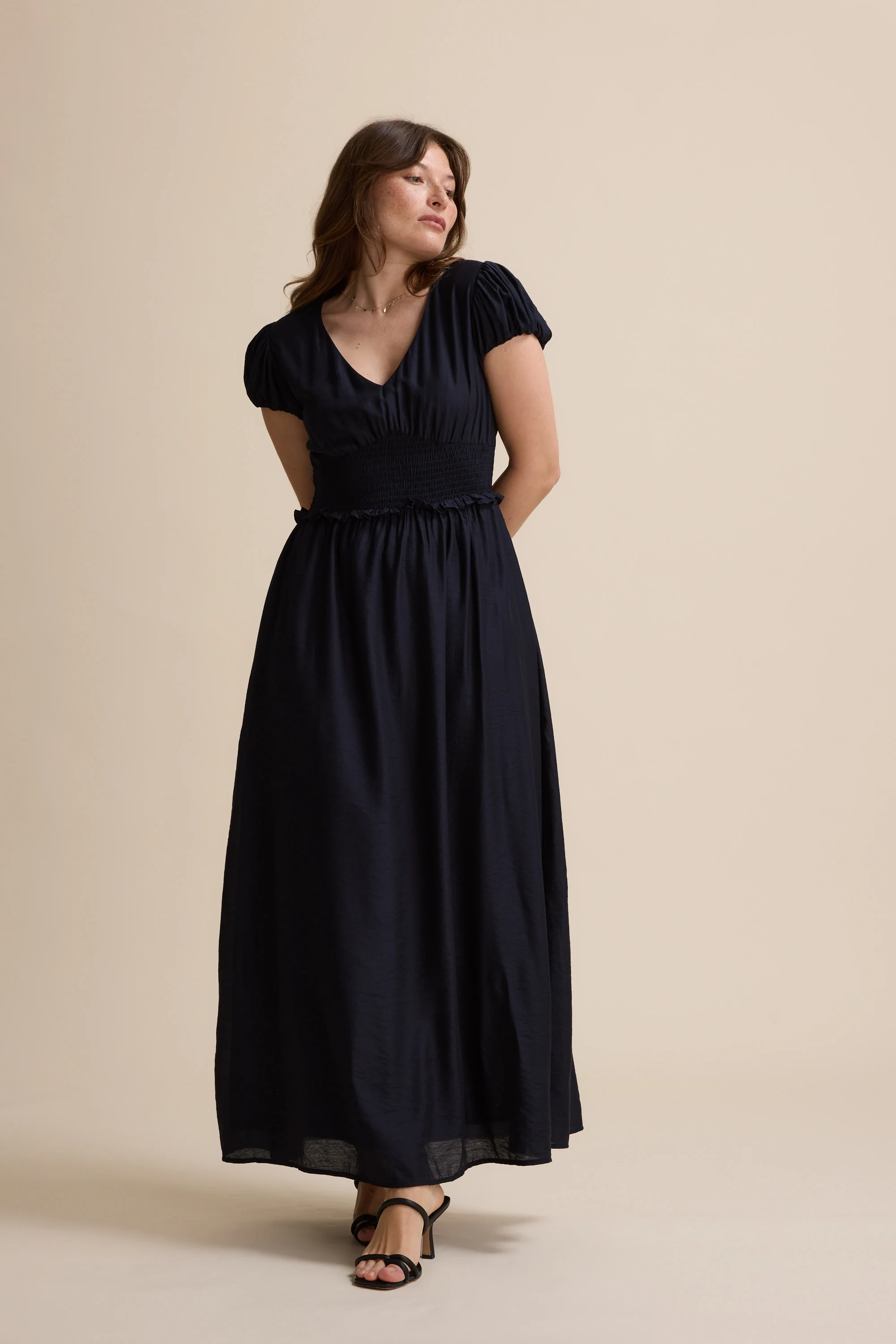 Daisy Cap Sleeve Dress - Image 4