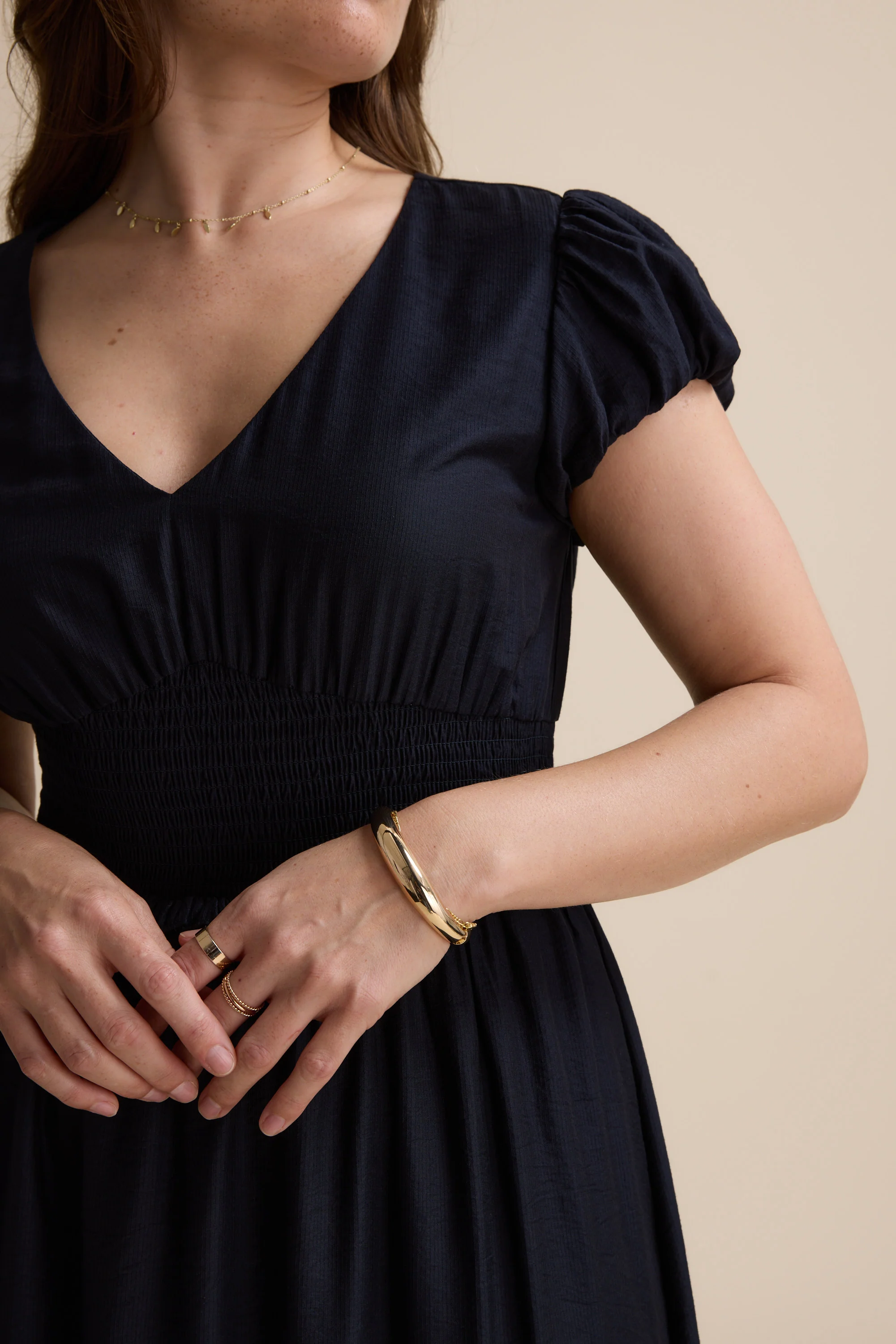 Daisy Cap Sleeve Dress - Image 5