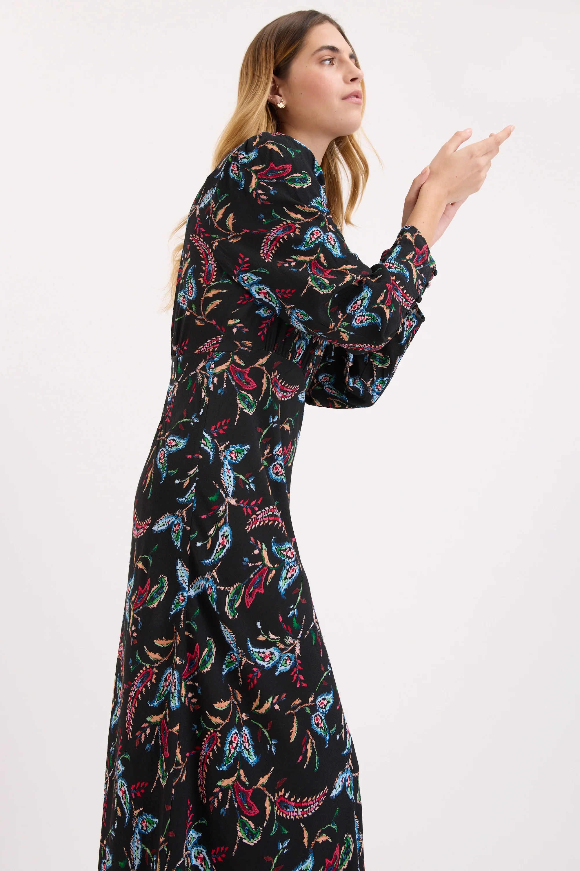 Diana Long Sleeve Dress - Image 3