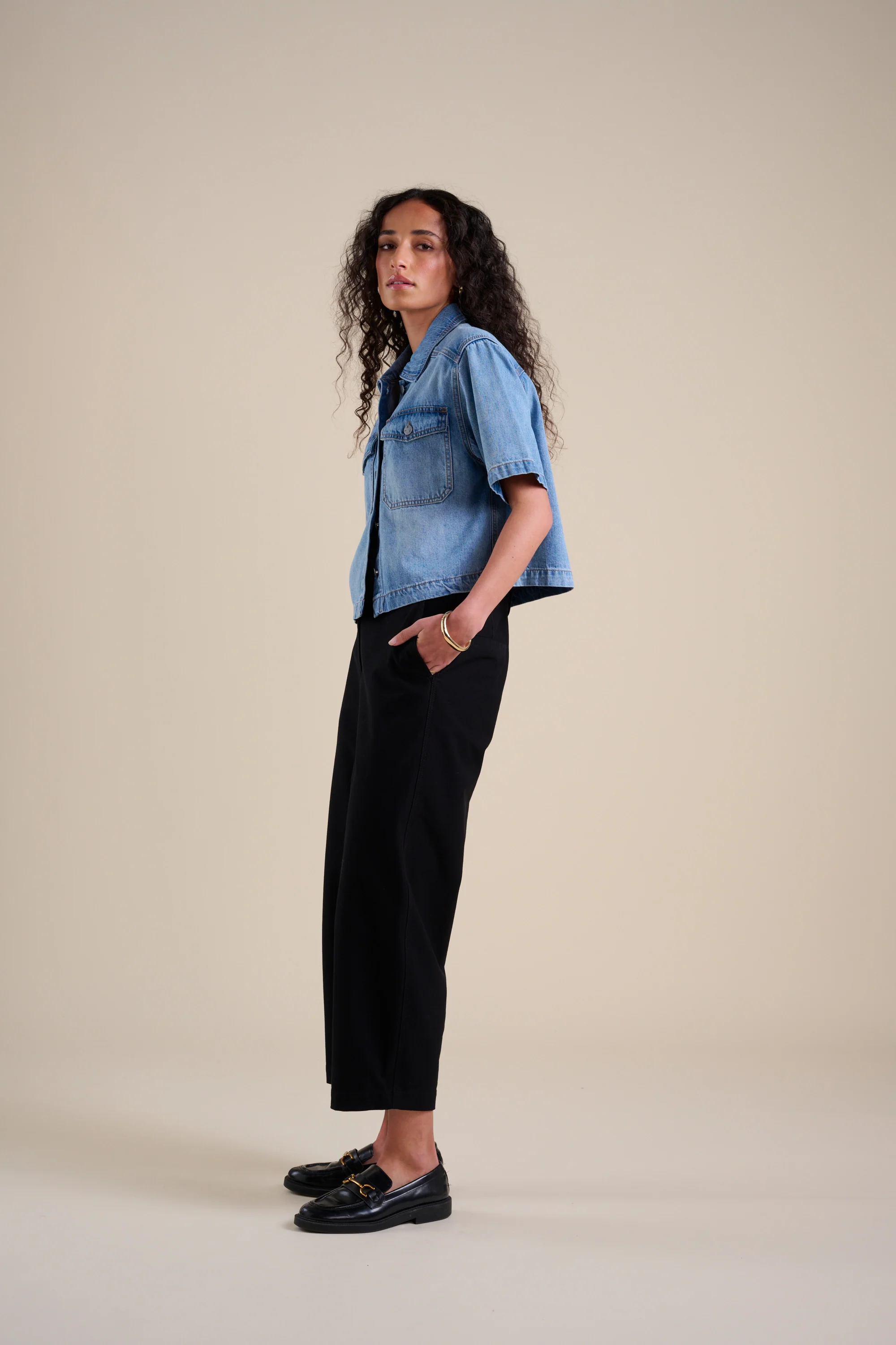 Eden Barrel Leg Pant - Image 4
