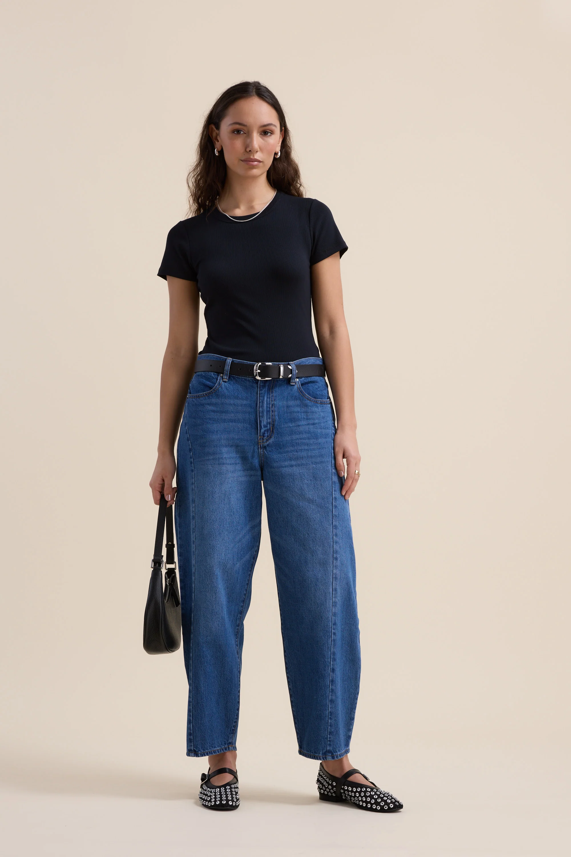 Elementary Basics Fitted Rib Tee - Image 3
