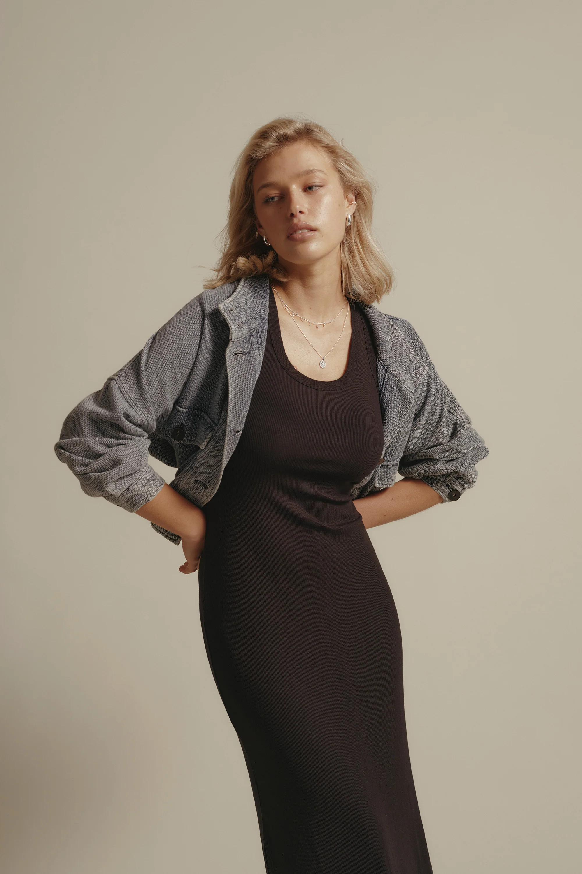 Elementary Basics Tank Slip Dress - Image 5