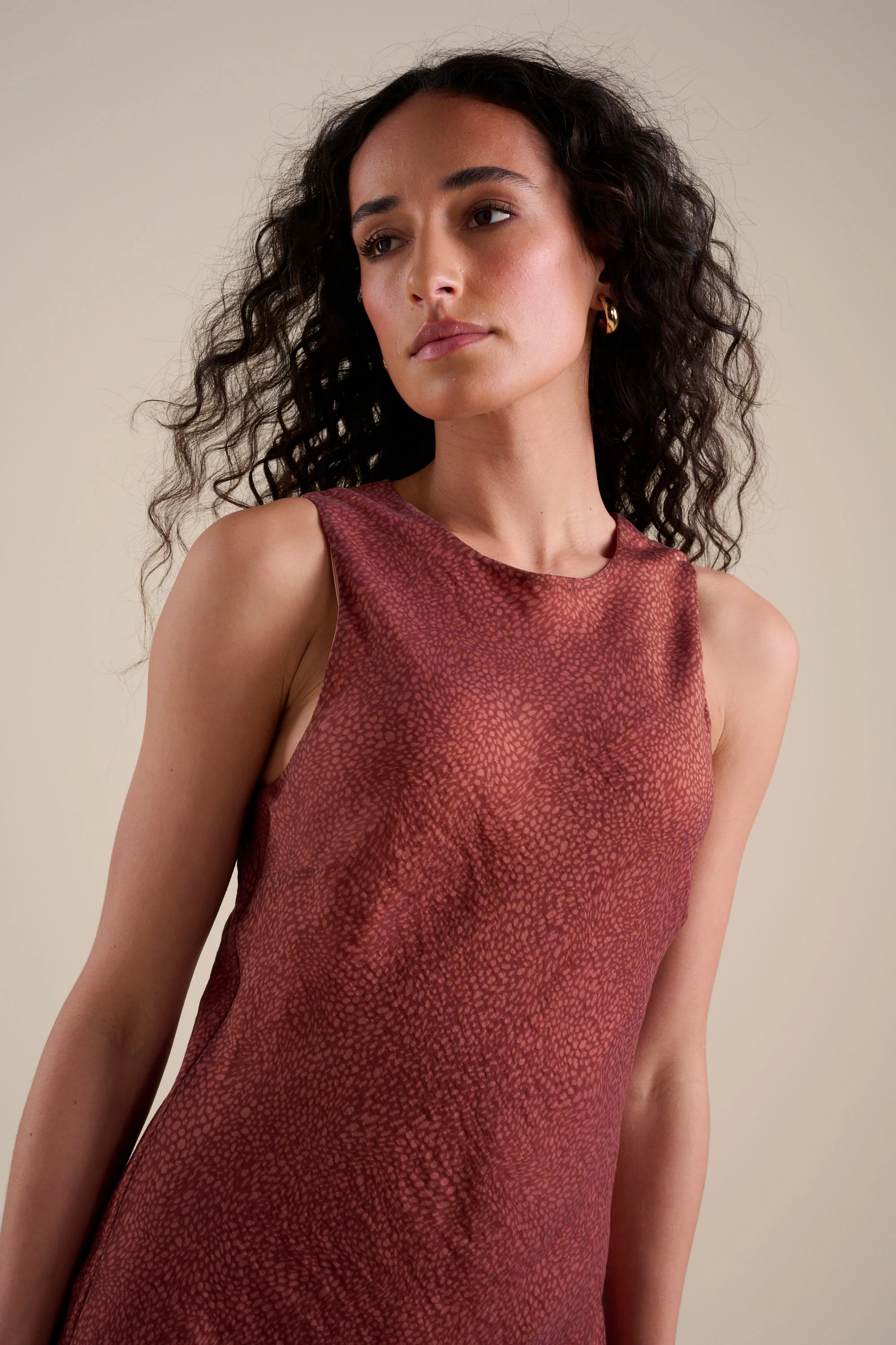 Elementary Bias Cut Dress - Image 5