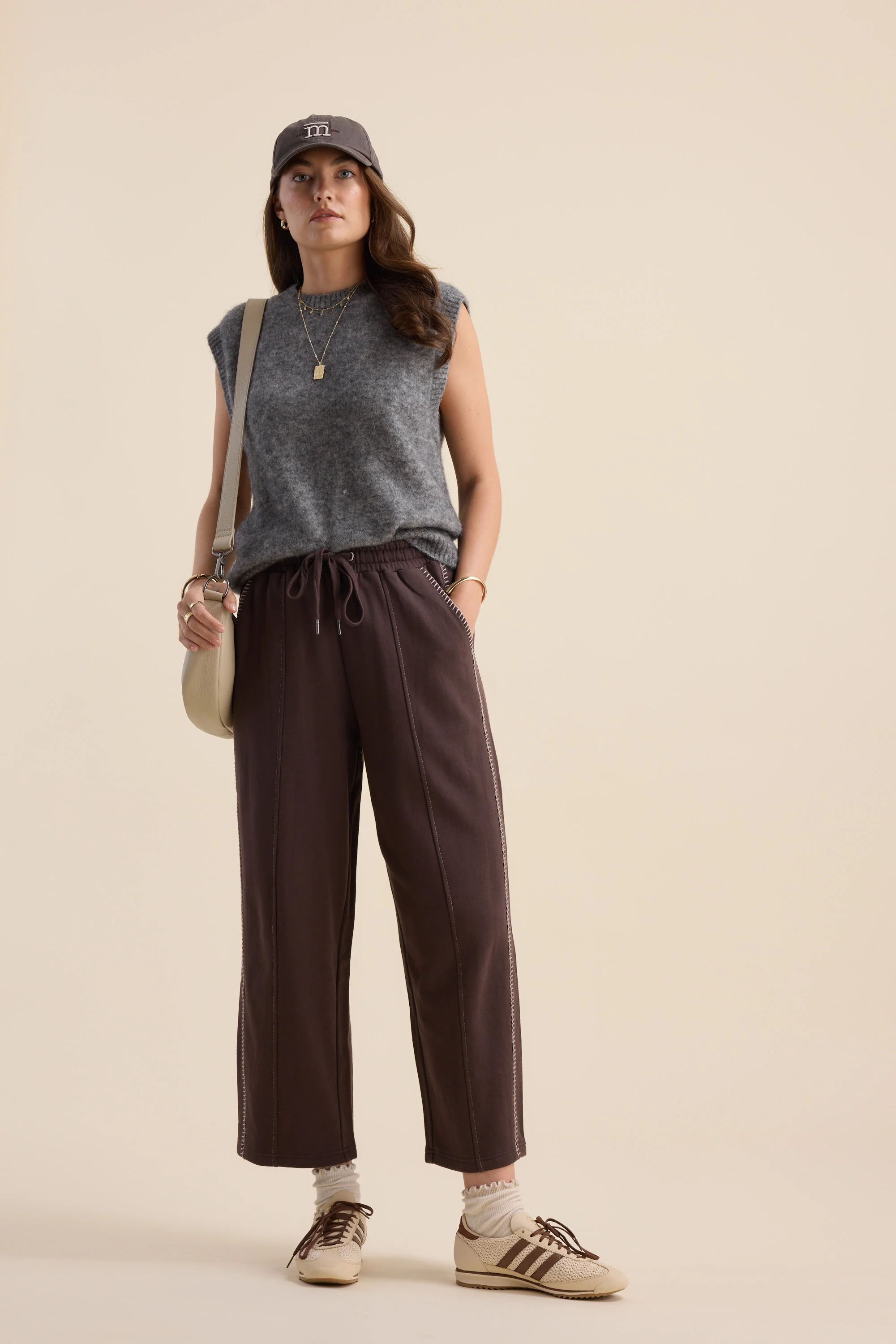 Elementary Blanket Stitch Barrel Trackpant - Image 4
