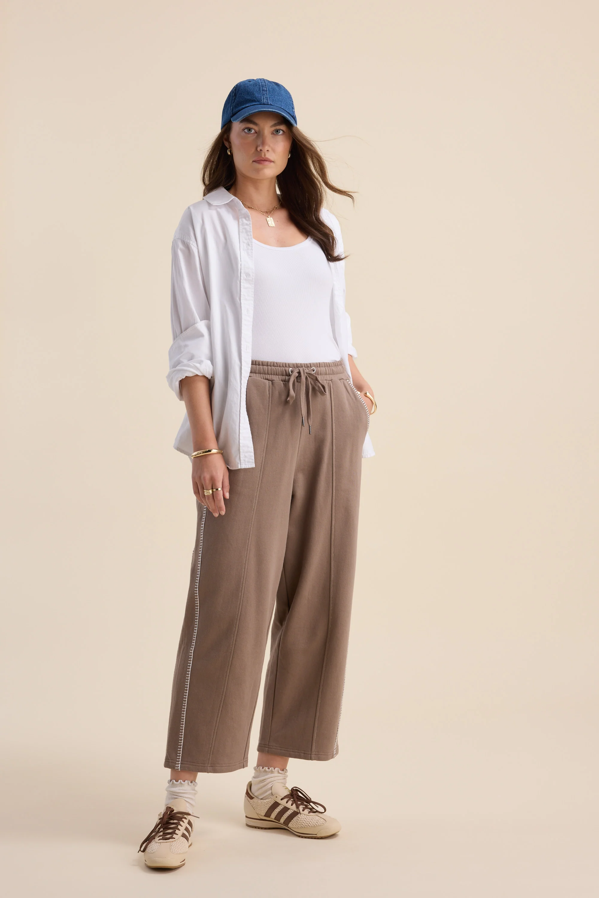 Elementary Blanket Stitch Barrel Trackpant - Image 8