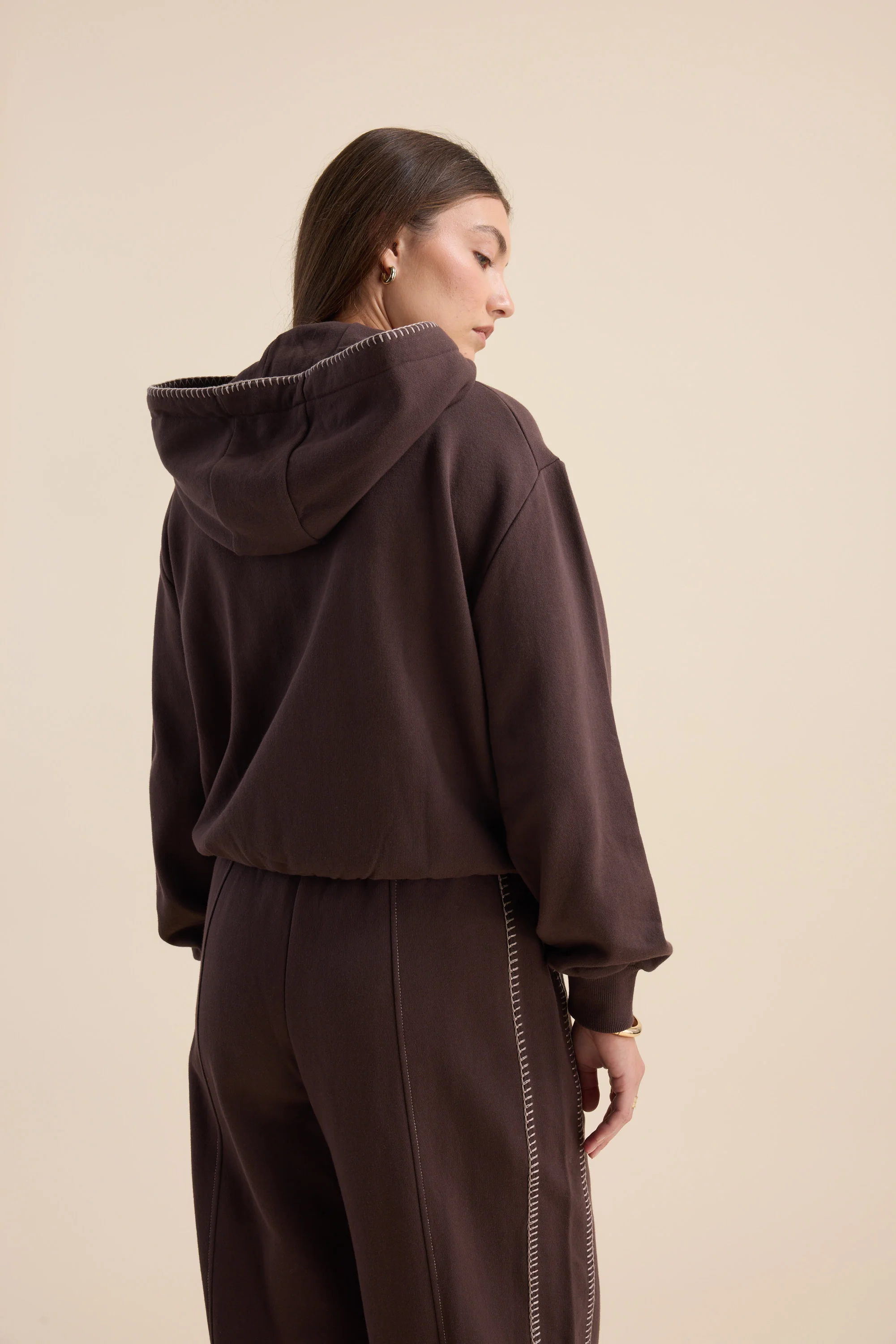 Elementary Blanket Stitch Hoody - Image 6