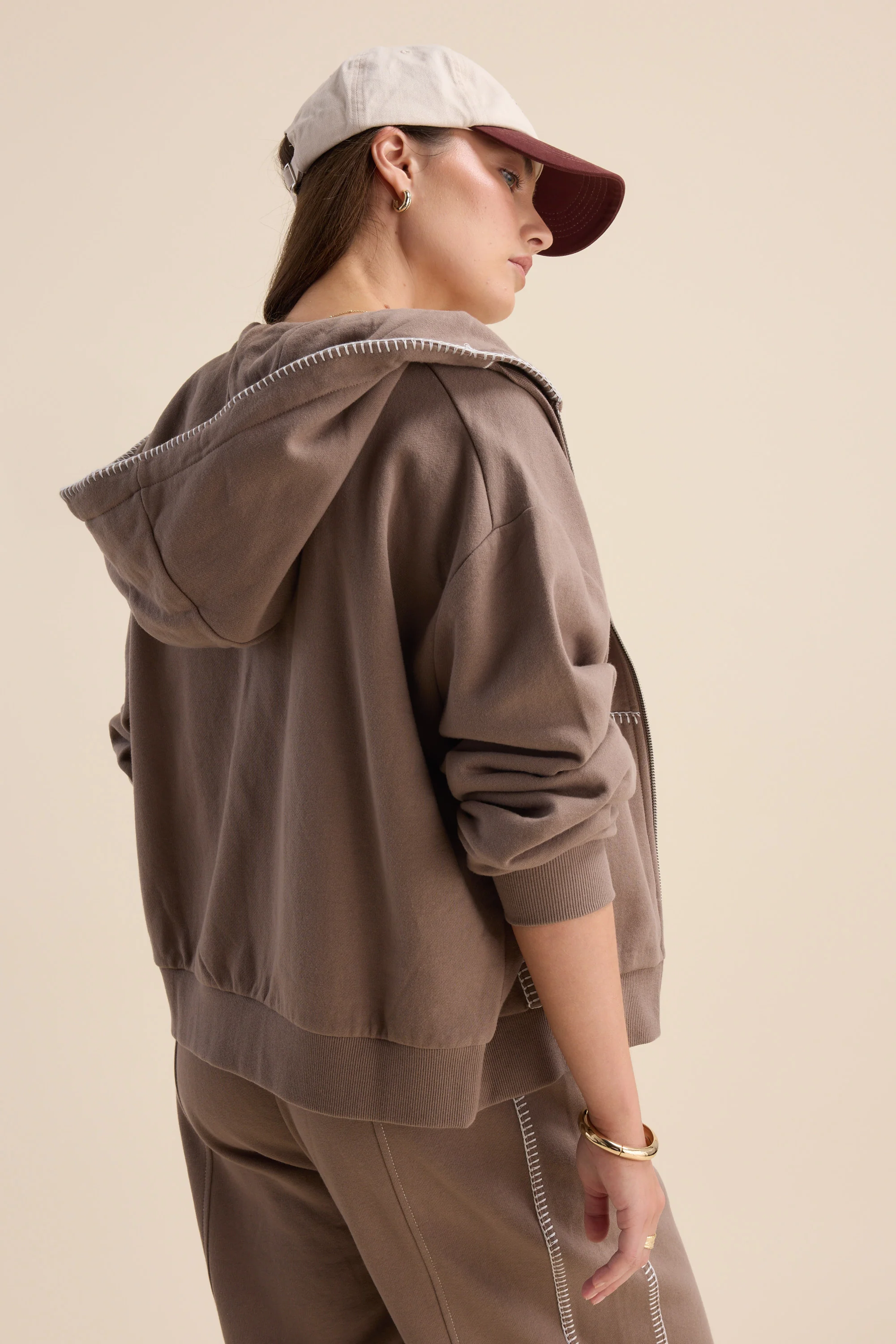 Elementary Blanket Stitch Hoody - Image 6