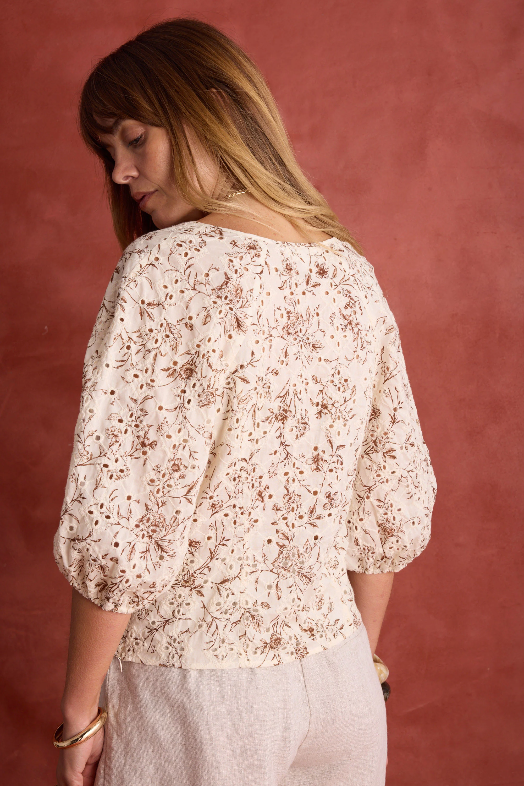 Elementary Broderie Blouse - Image 8