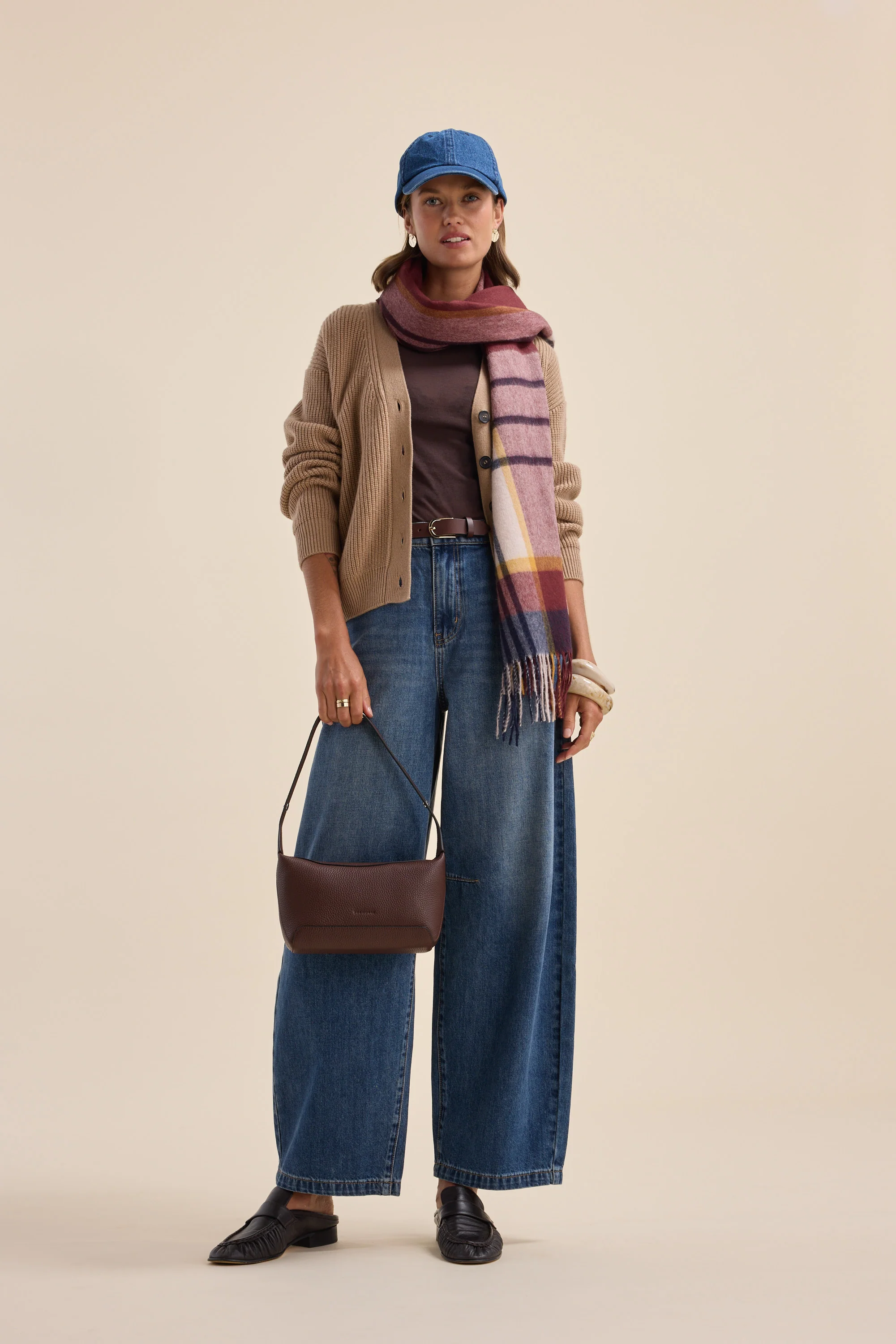 Elementary Cashmere Blend Cardigan - Image 4