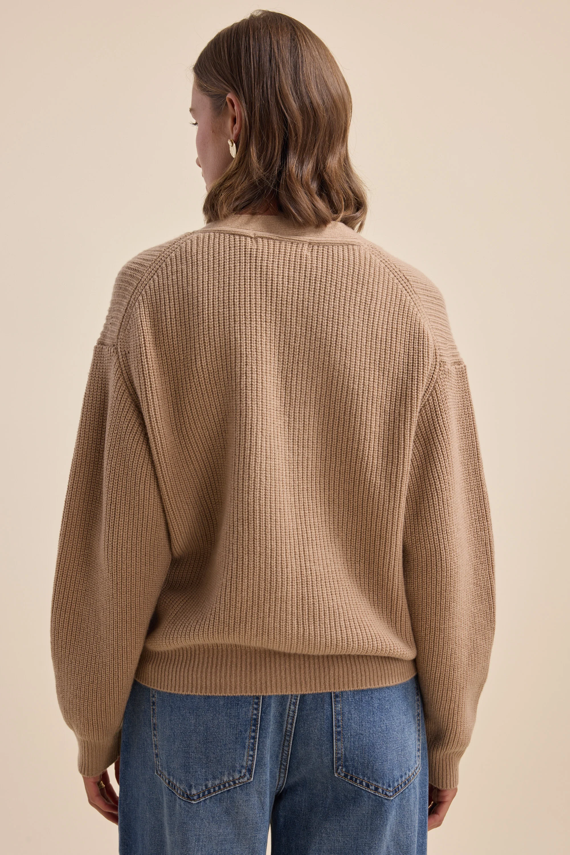 Elementary Cashmere Blend Cardigan - Image 8