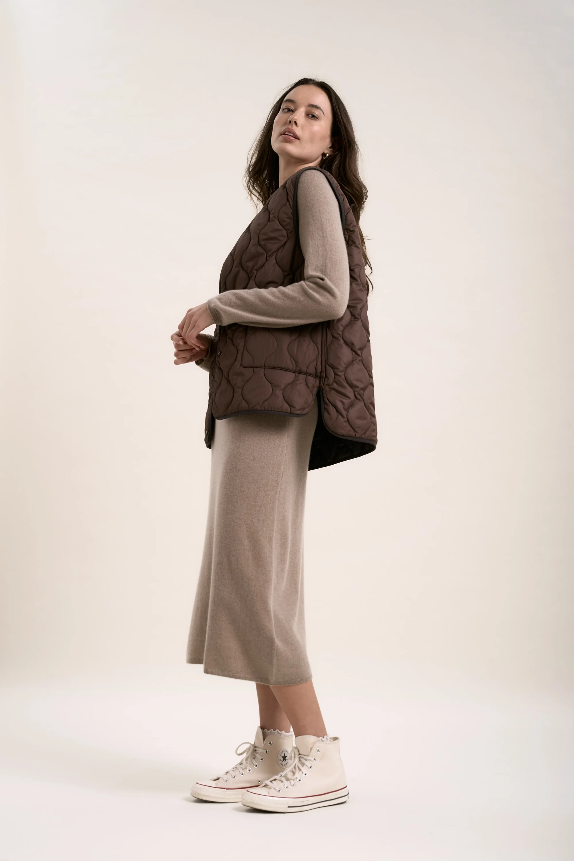 Elementary Cashmere Blend Maxi Dress - Image 2