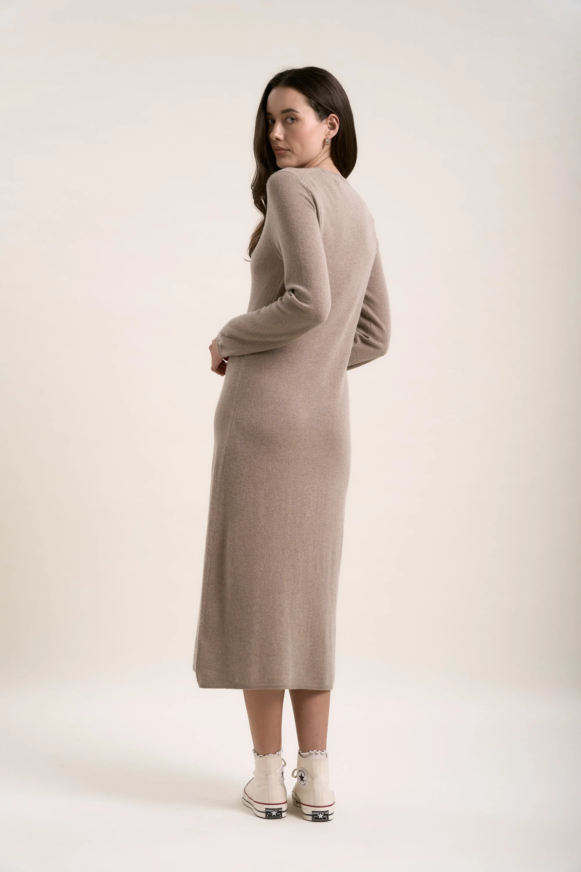 Elementary Cashmere Blend Maxi Dress - Image 5