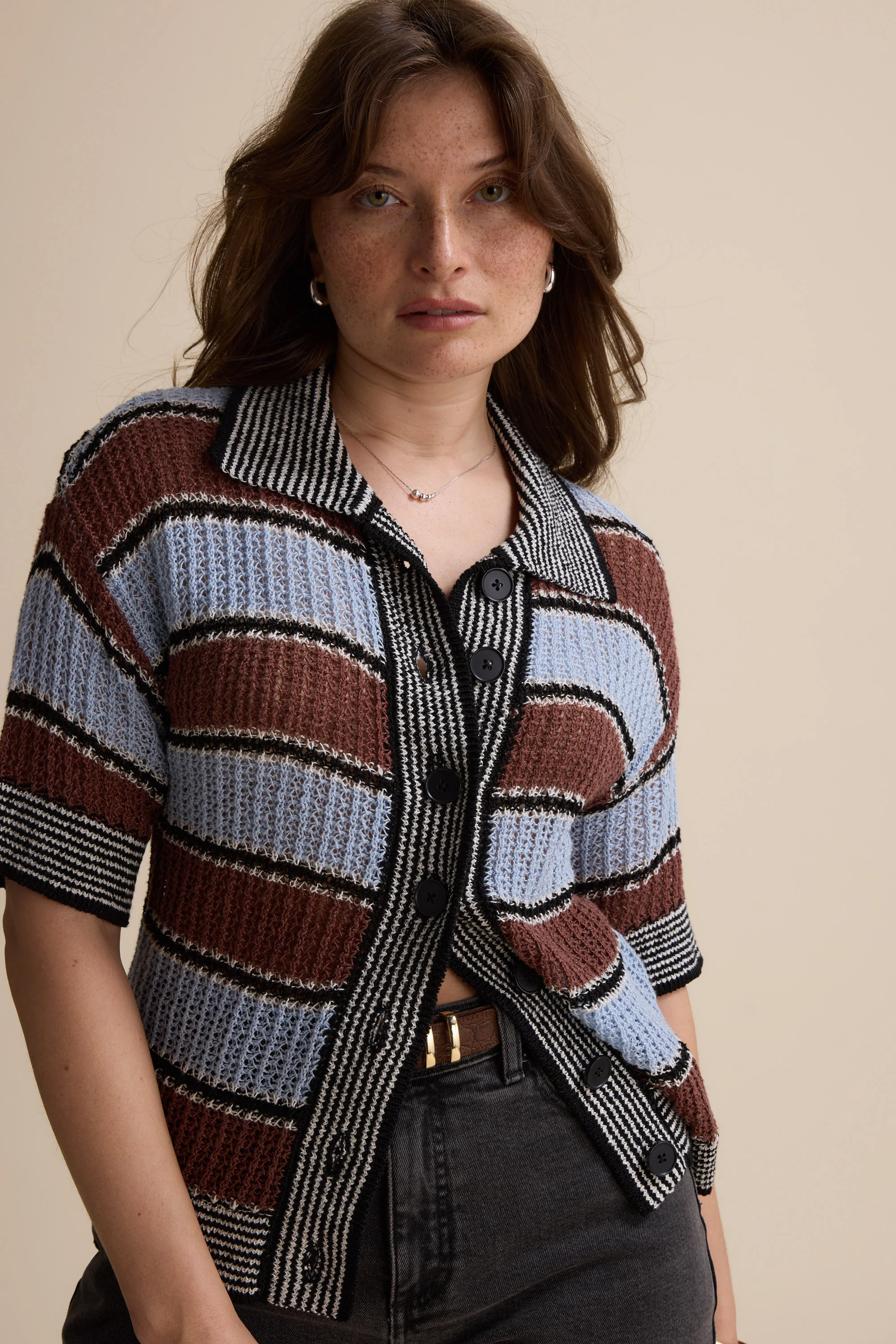 Elementary Collared Cardigan - Image 3