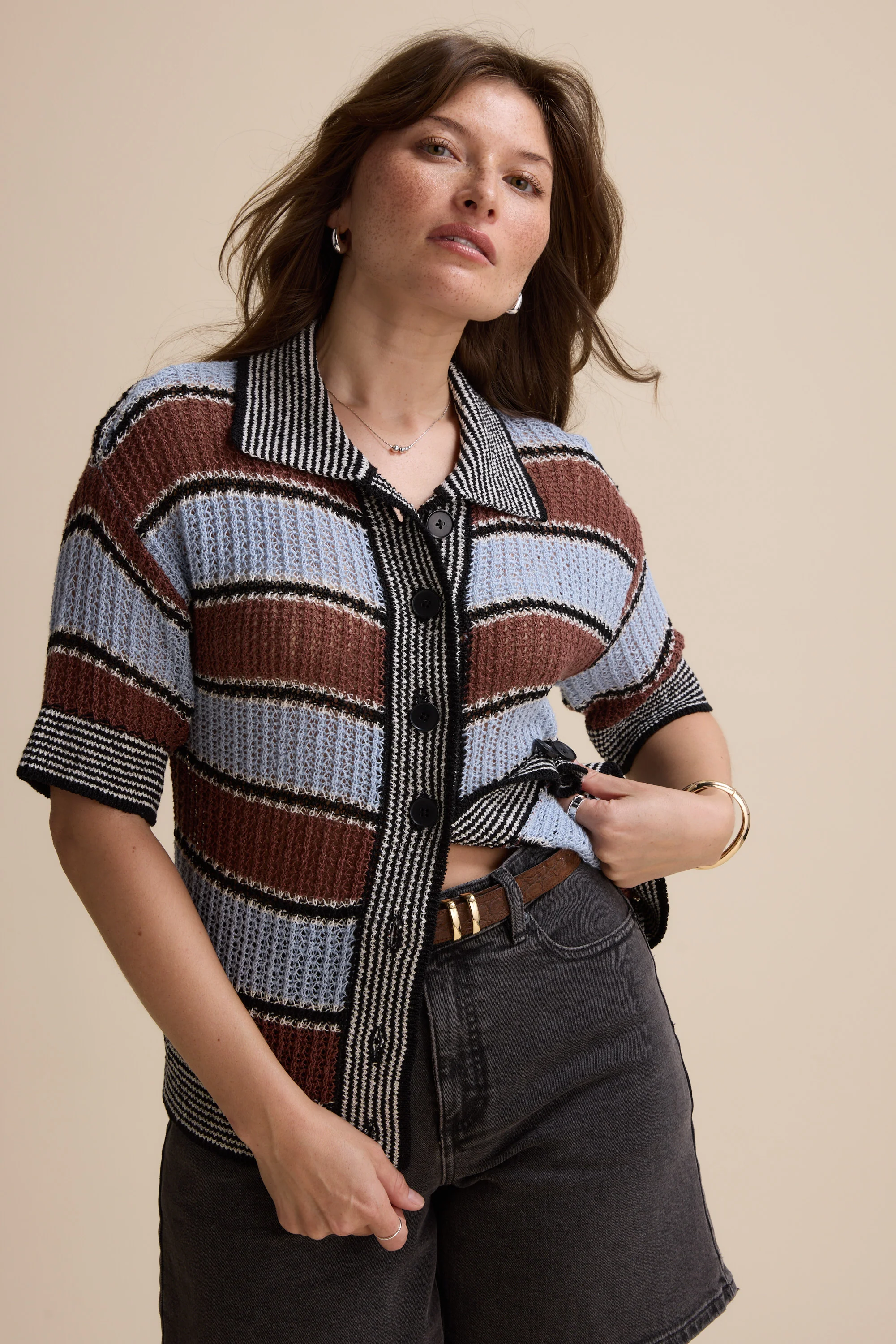 Elementary Collared Cardigan - Image 4
