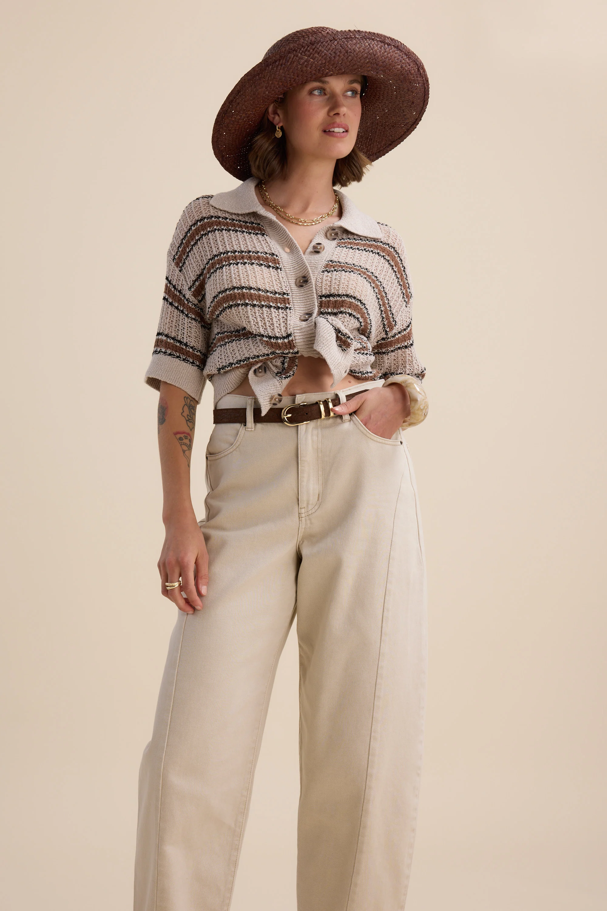 Elementary Collared Cardigan - Image 3