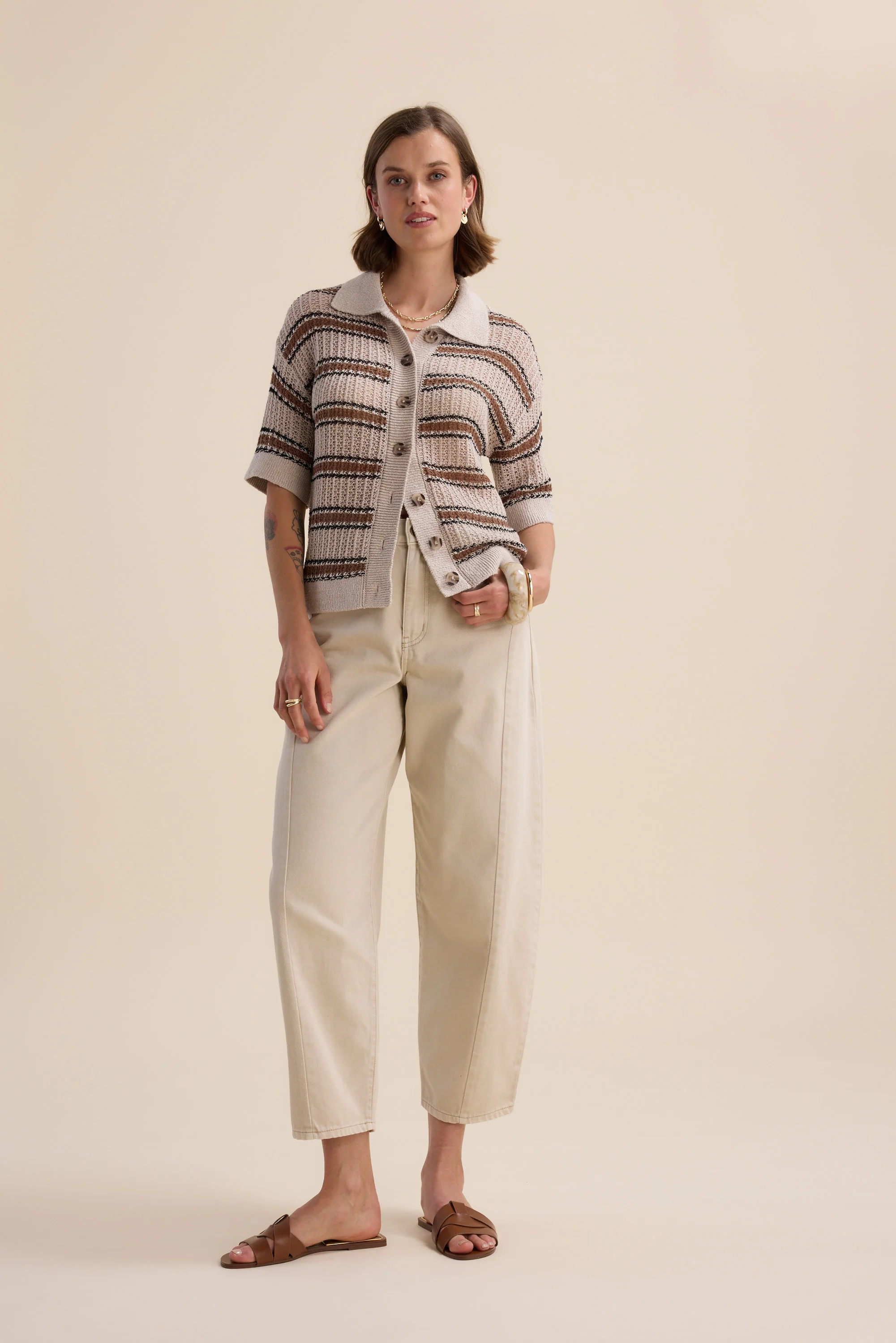 Elementary Collared Cardigan - Image 5