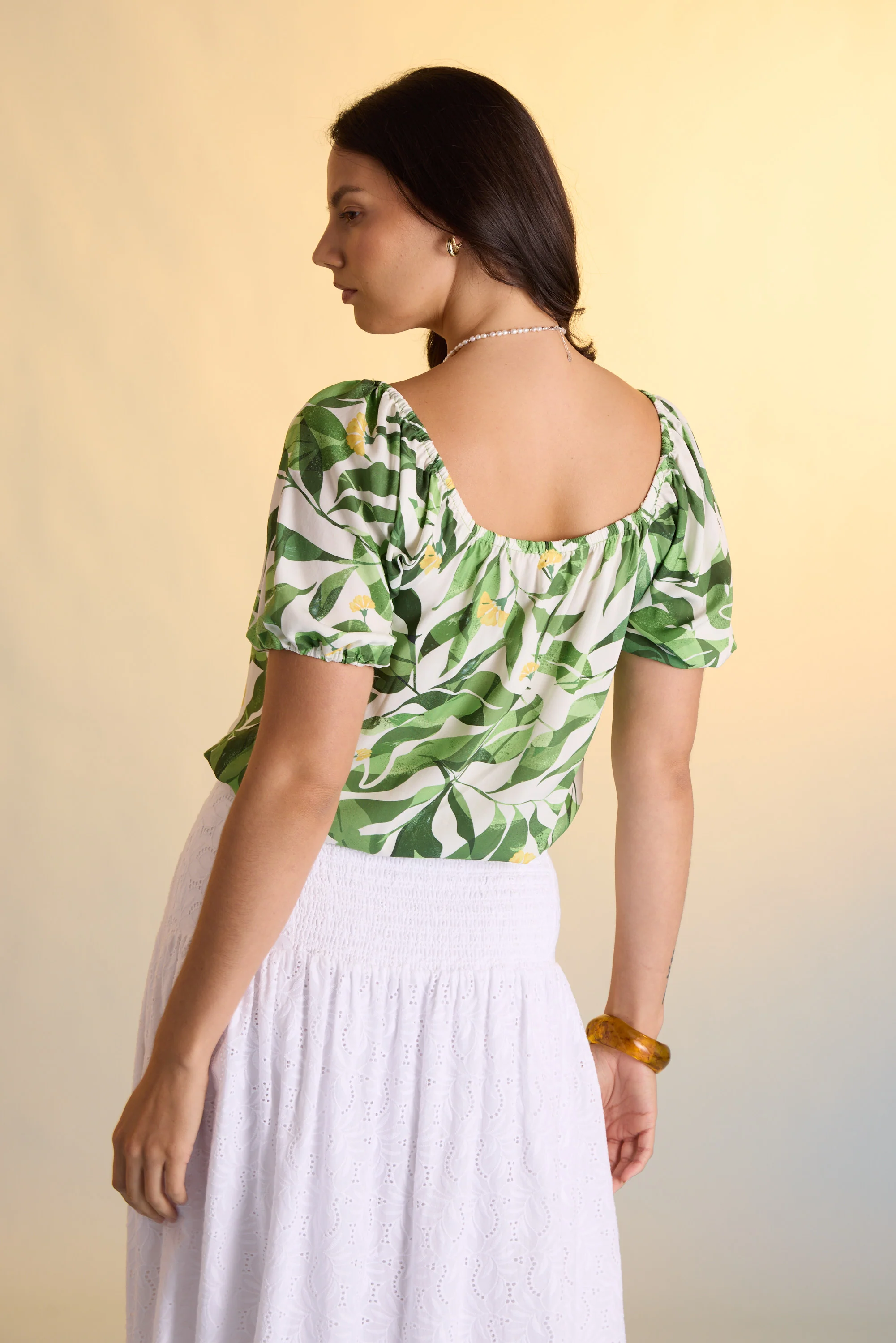 Elementary Convertible Sleeve Blouse - Image 8